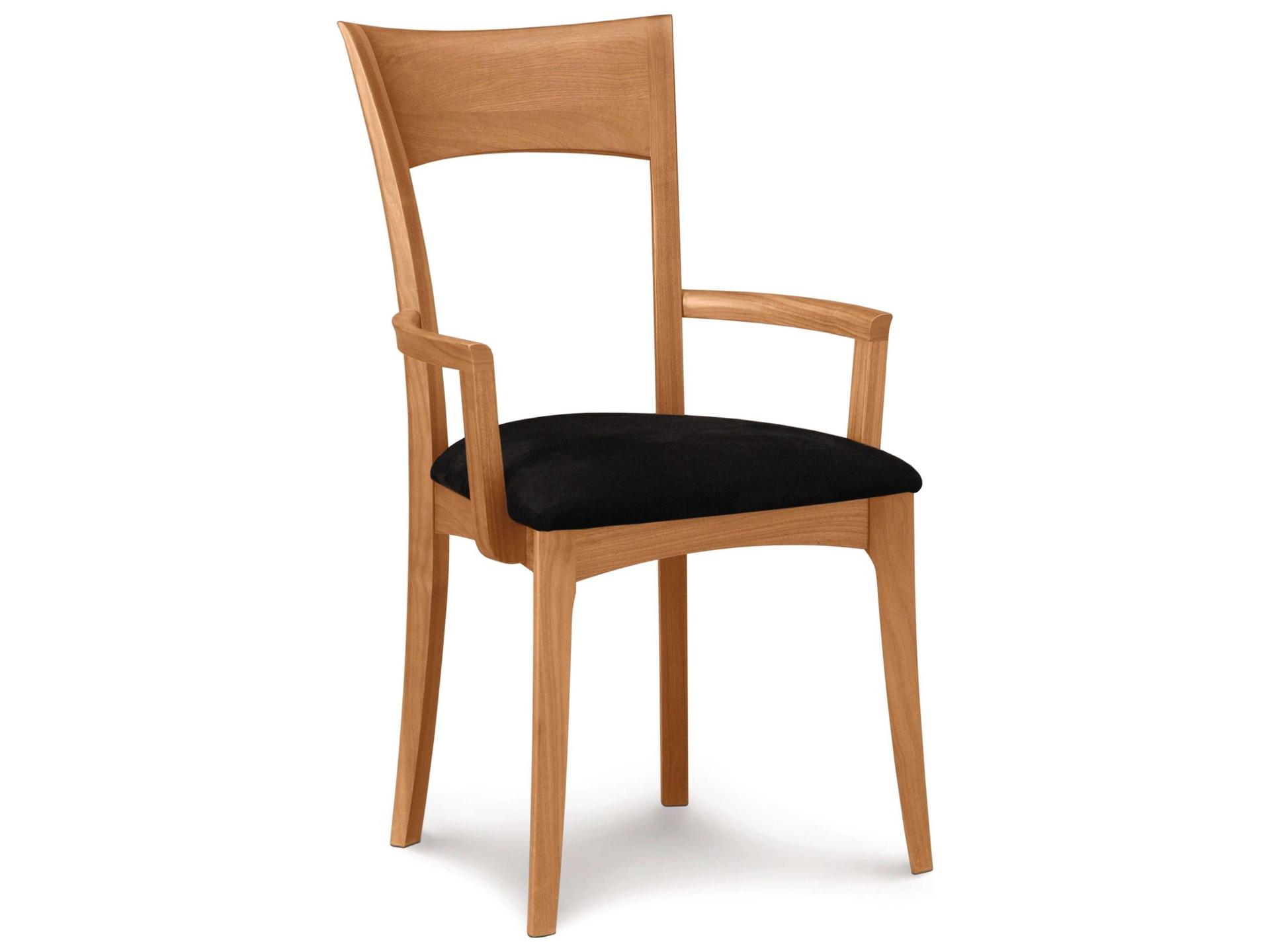 Ingrid Solid Wood Upholstered Dining Armchair