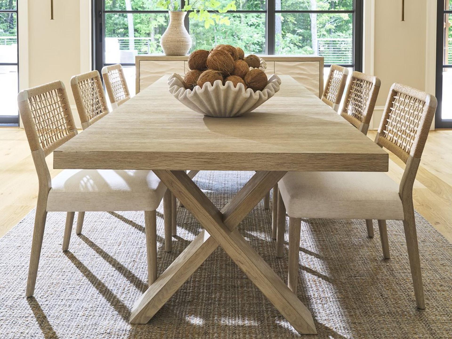 Oasis Oak Wood Dining Room Set