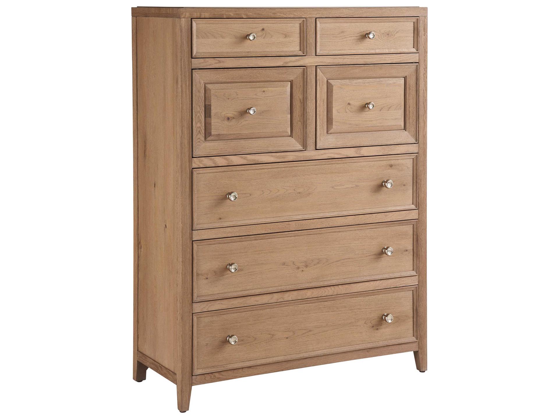 Weekender 5-Drawer Dressing Chest in Sand Dune Oak