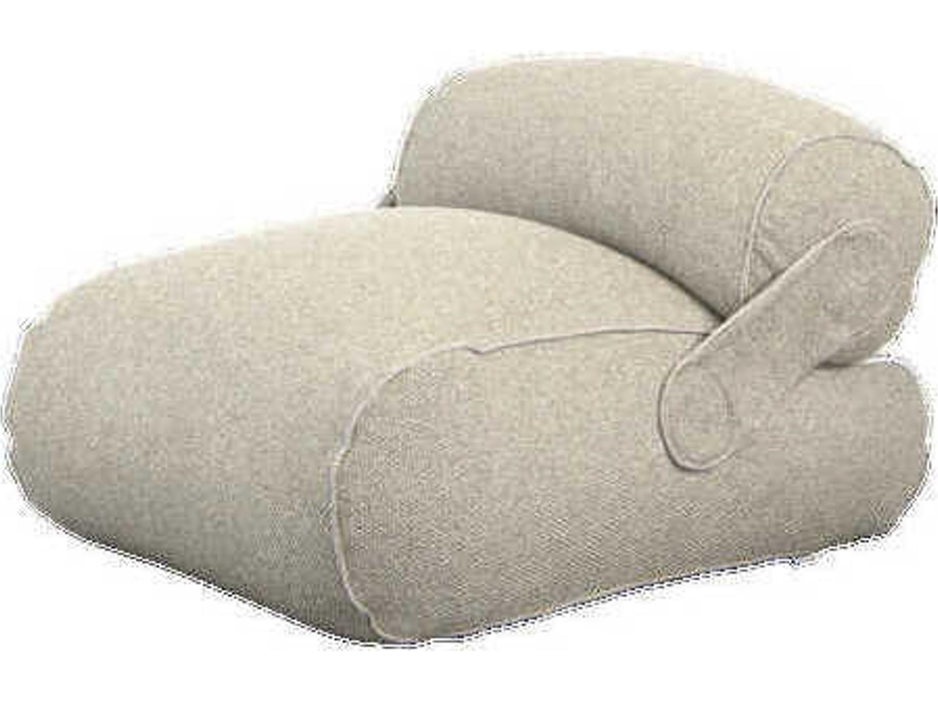 Unite Beige Fabric Accent Chair