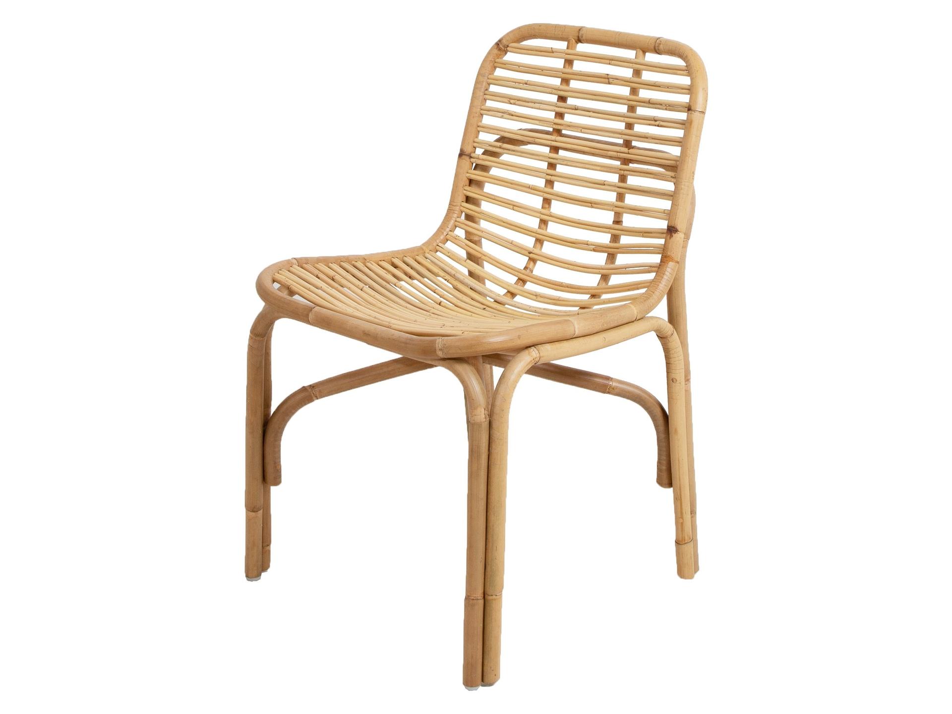 Peak Rattan Brown Side Dining Chair