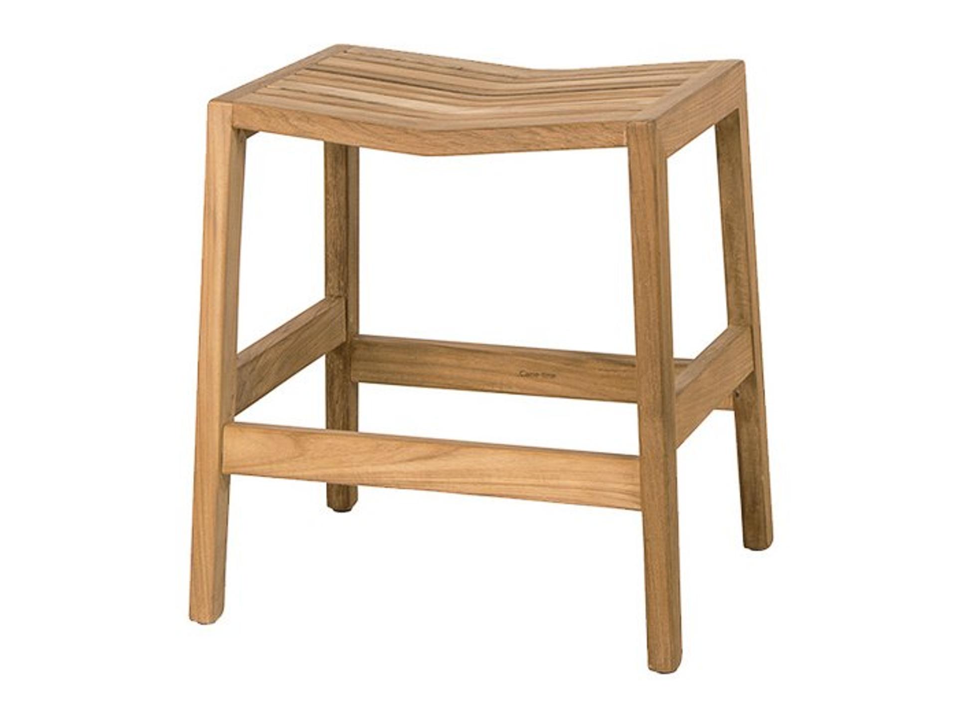 Flip Teak Stackable Stool