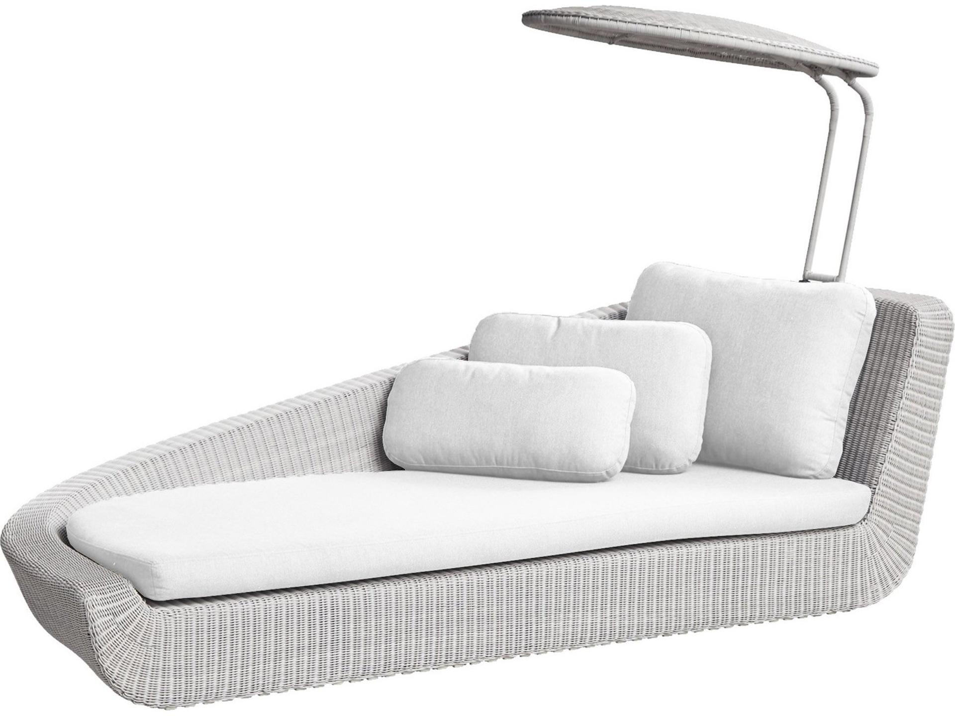 Cane Line Outdoor Savannah Wicker Right Arm Daybed