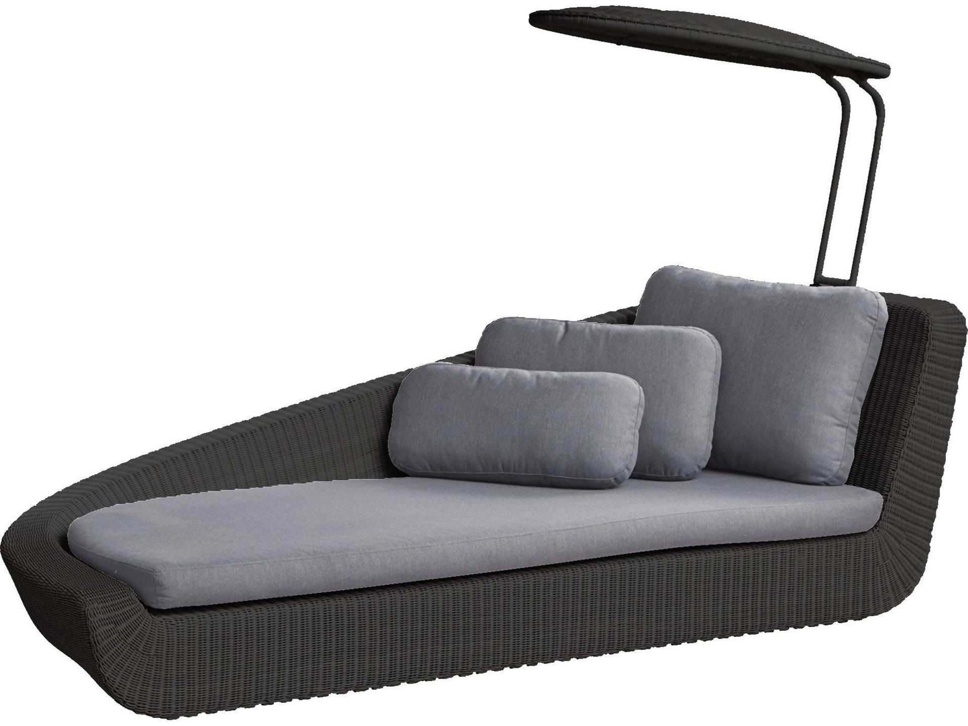 Cane Line Outdoor Savannah Wicker Right Arm Daybed