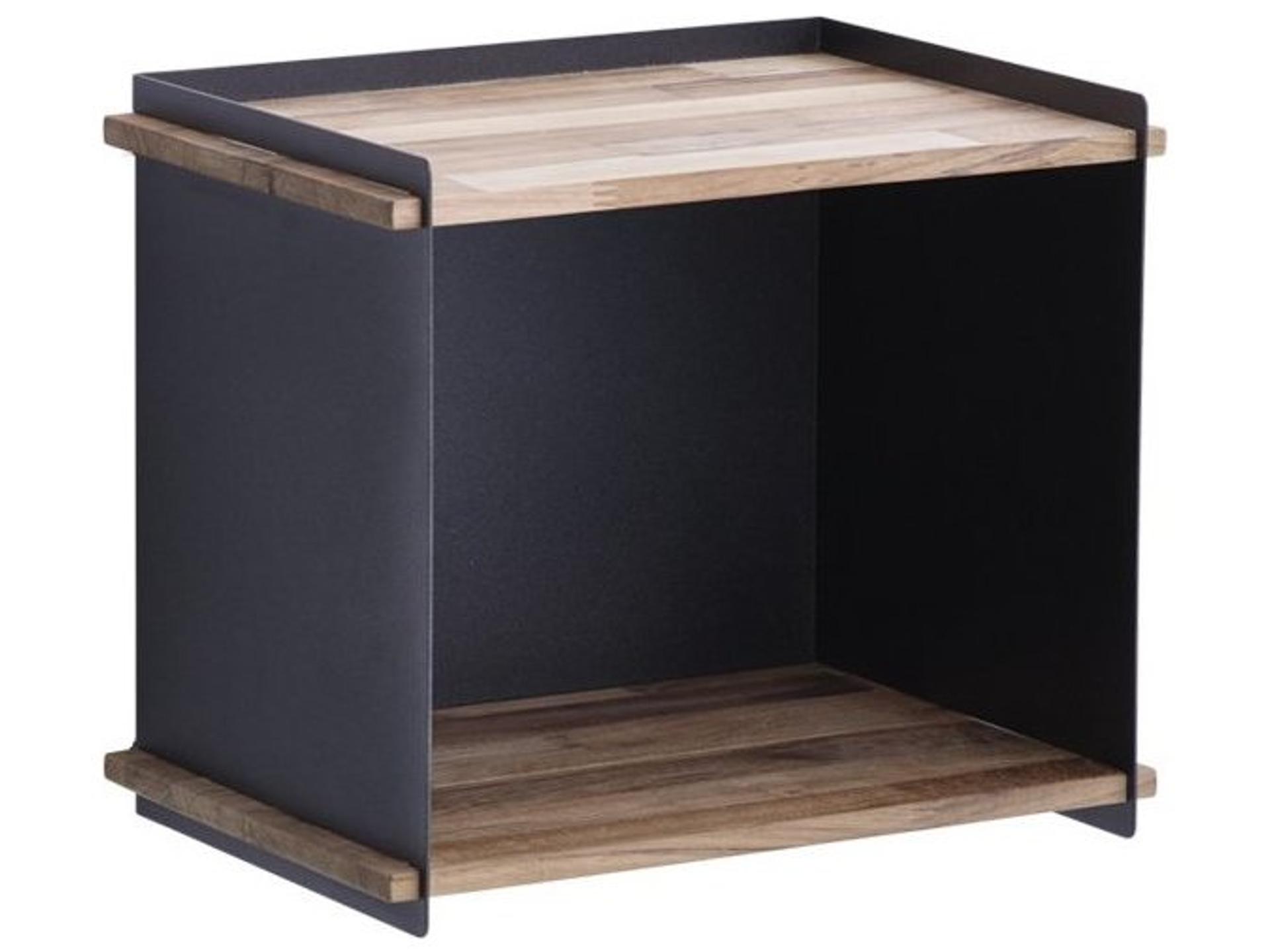 Teak Aluminum Wall Box