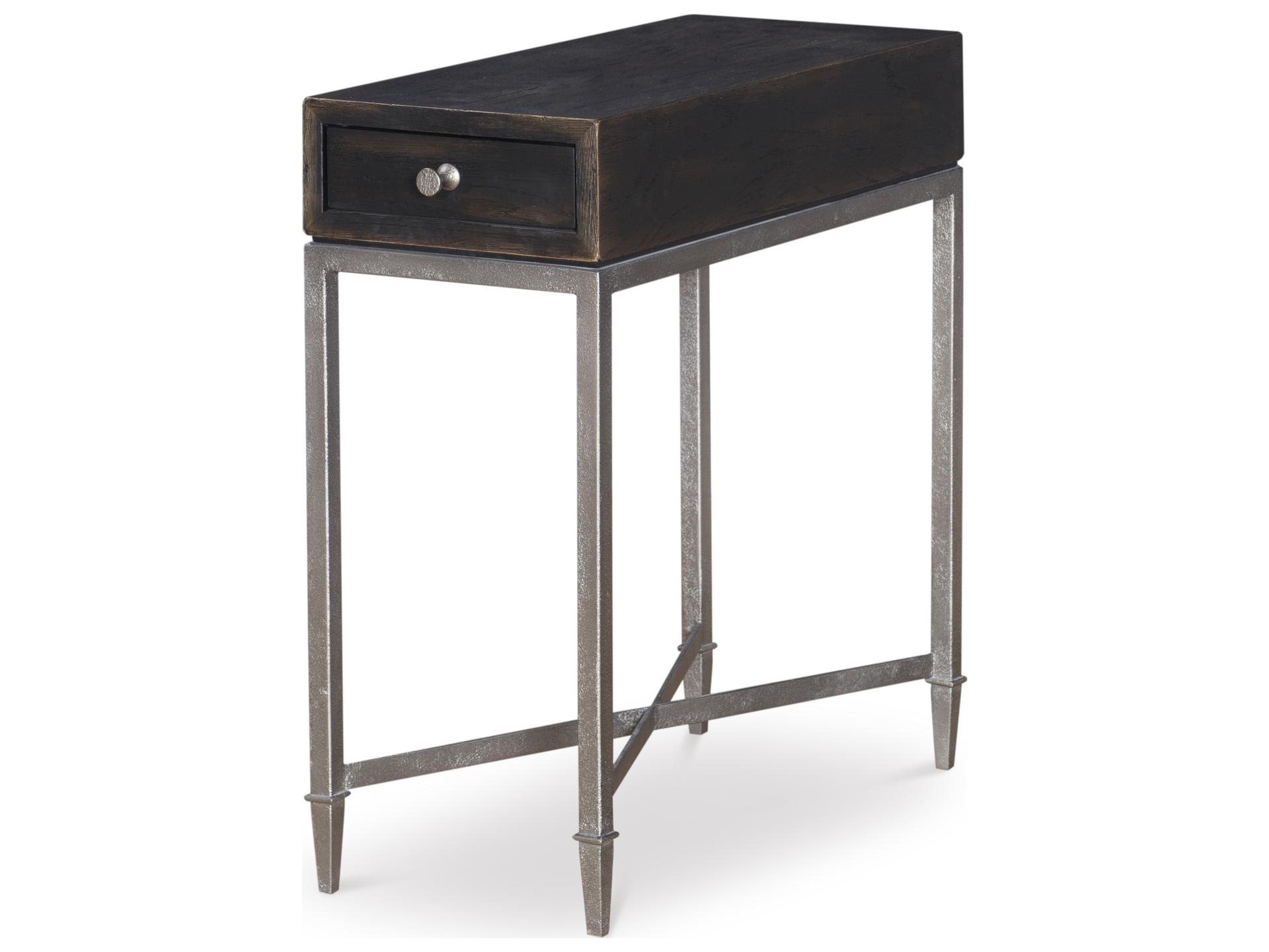 Charles Chairside Table Camden Collection Black Rustic