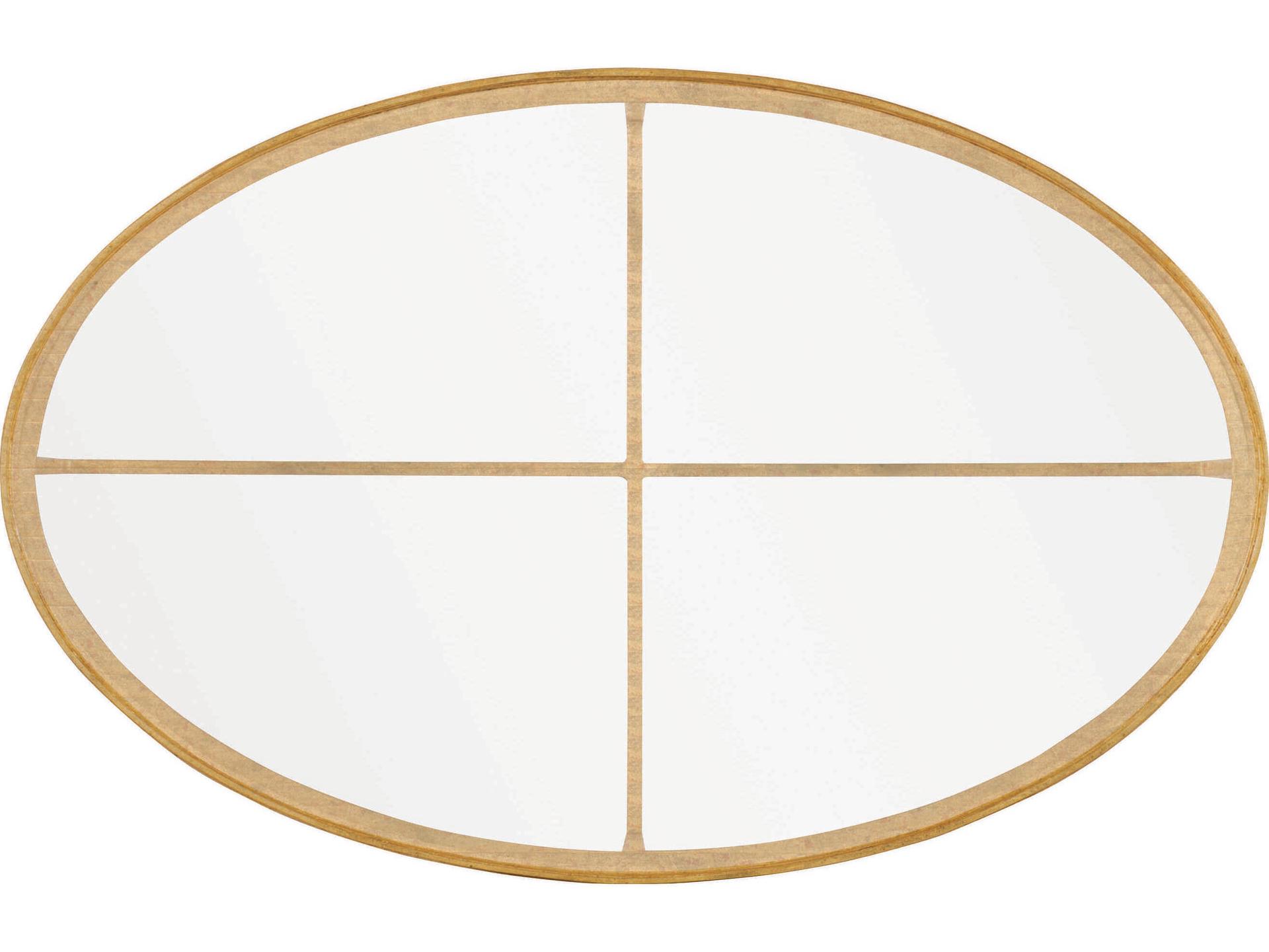 Century Furniture Details Occasional Oval Glass Coffee Table