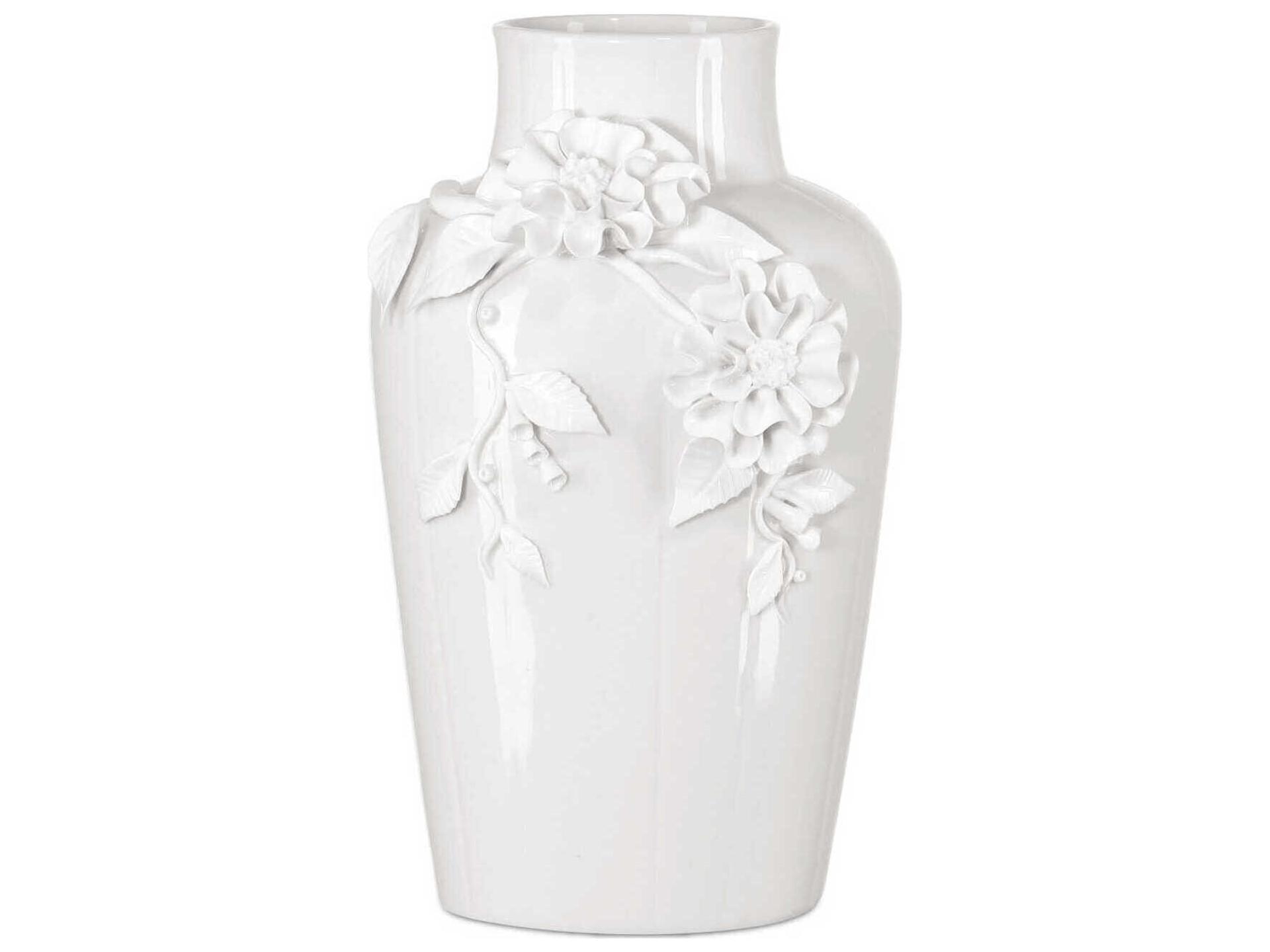 Flower Maria White Vase