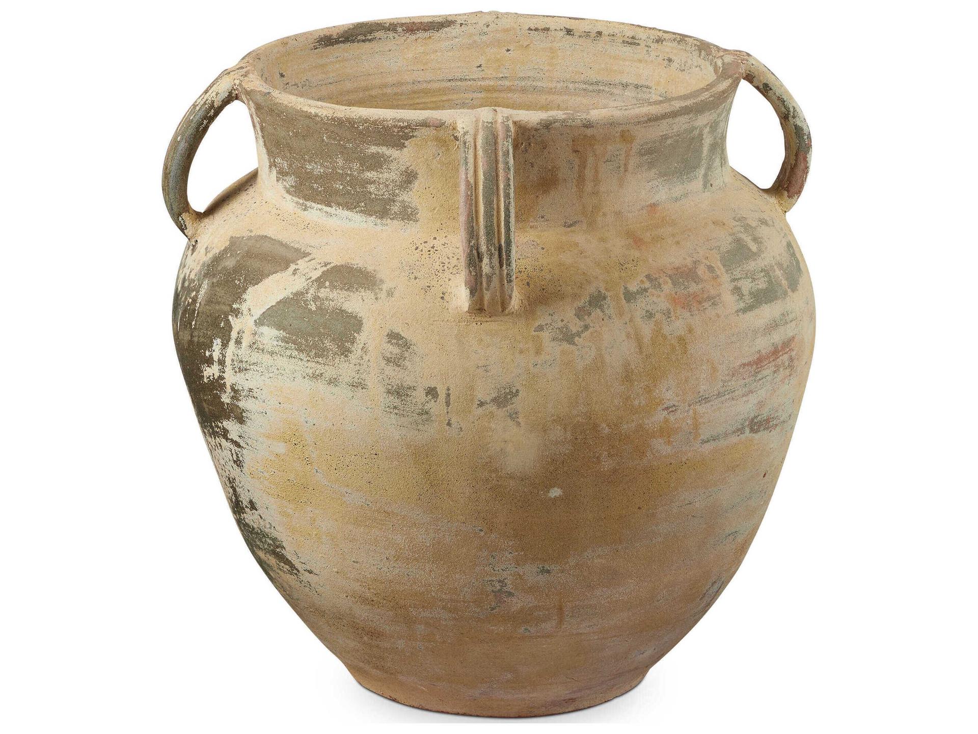 Agrigento Antique White Planter