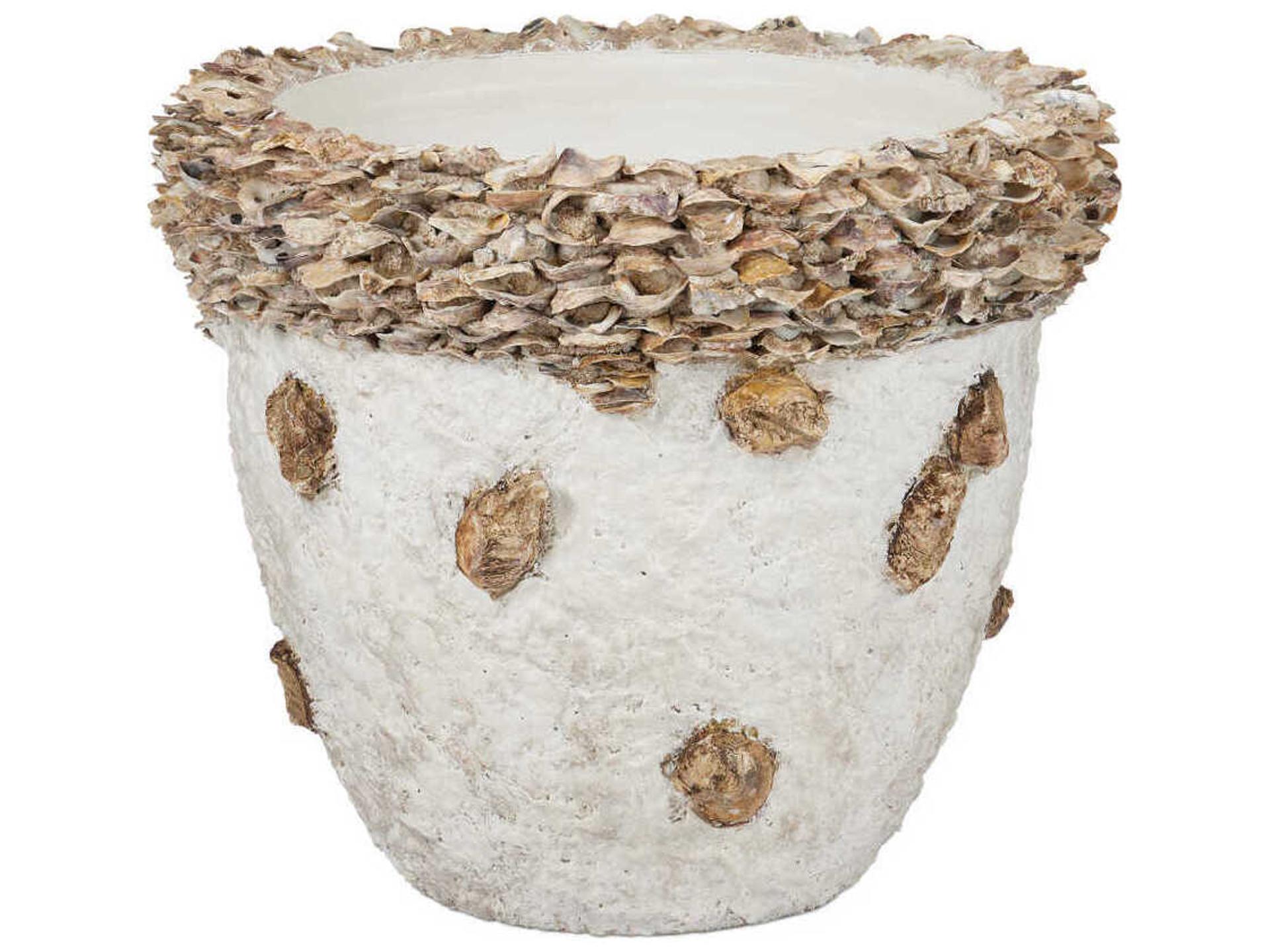 Oyster Shell Portland Planter