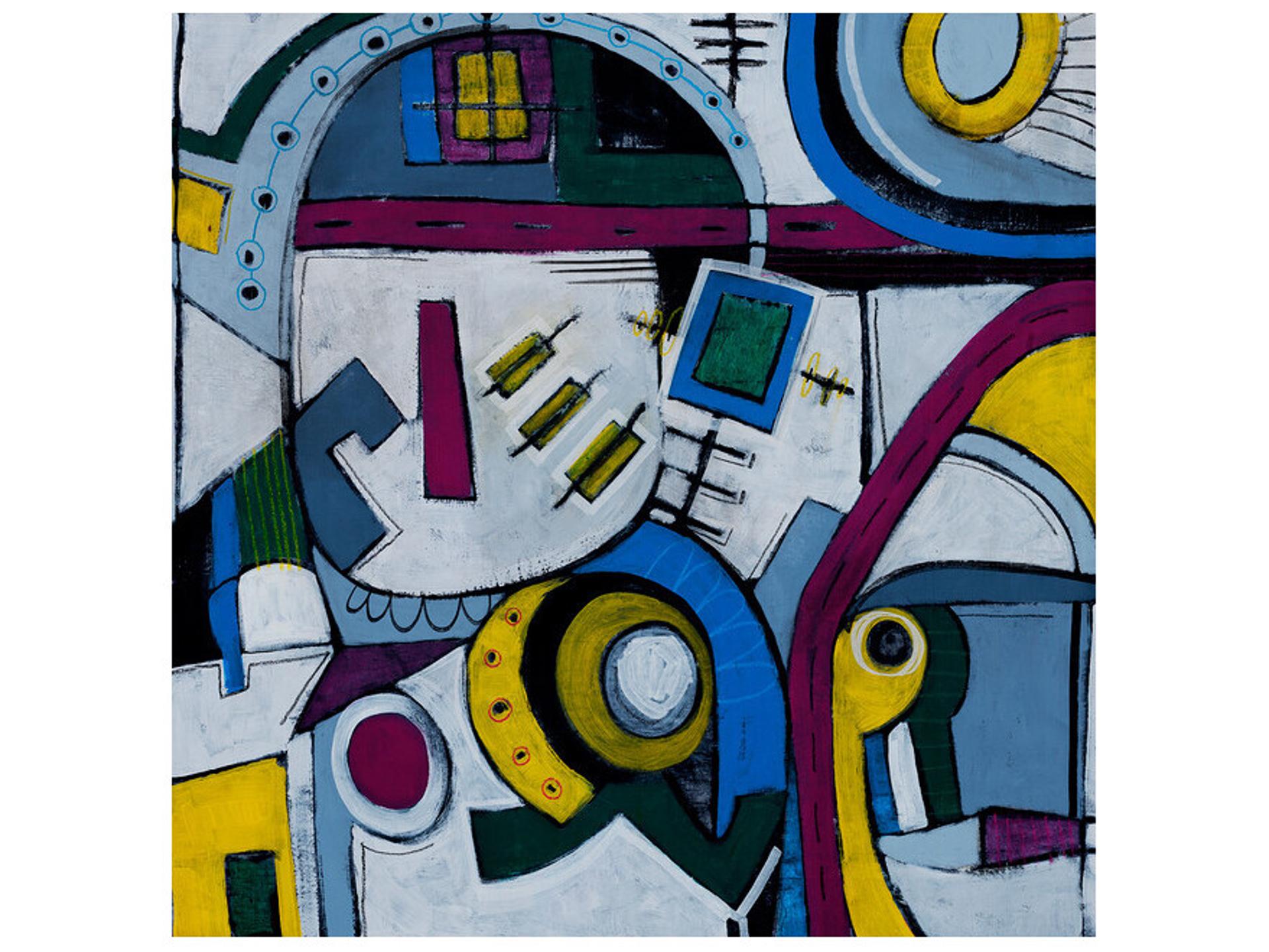 Frantic Fun House Wall Art