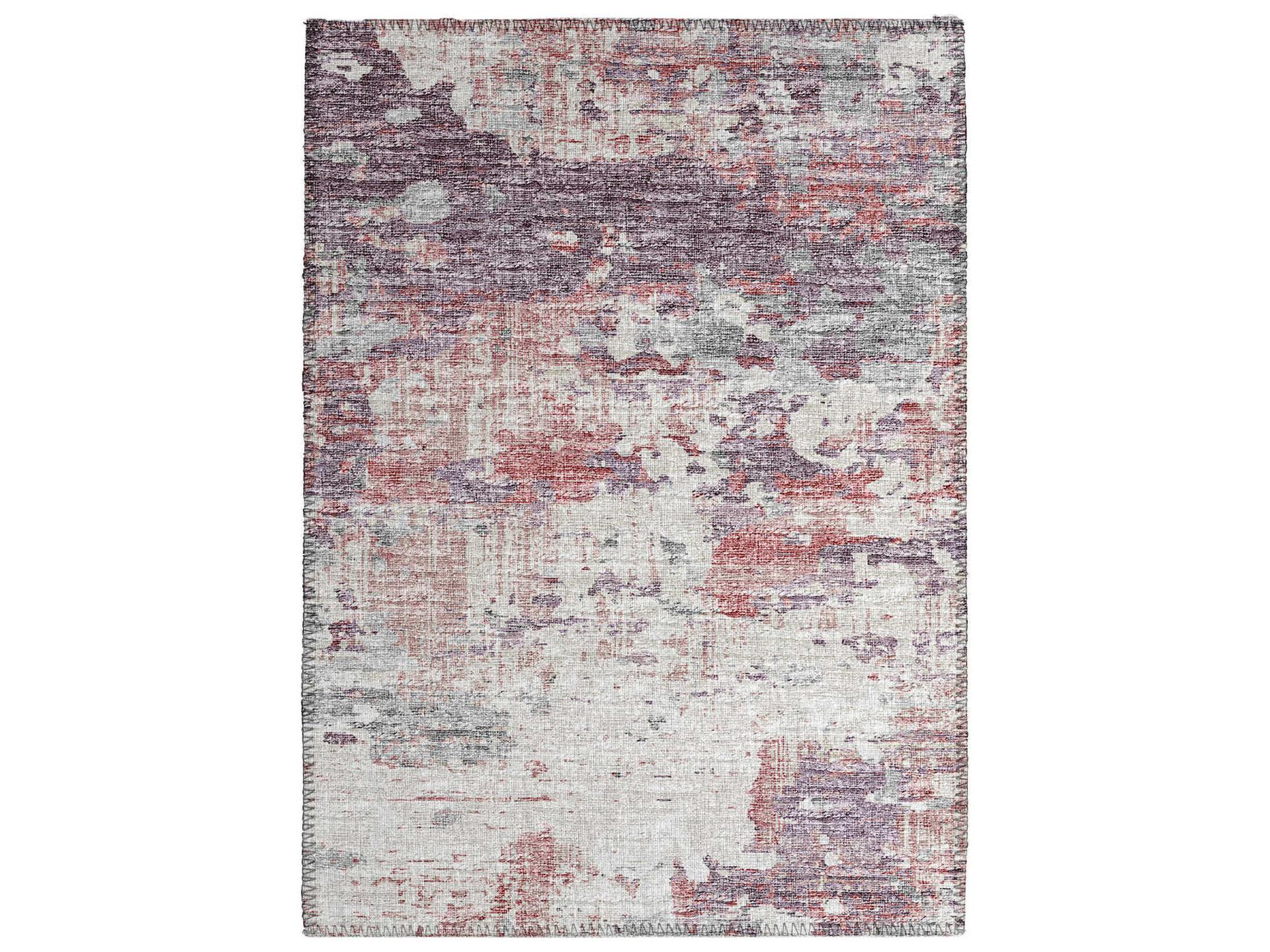 Accord Abstract Area Rug with Non-Skid Backing