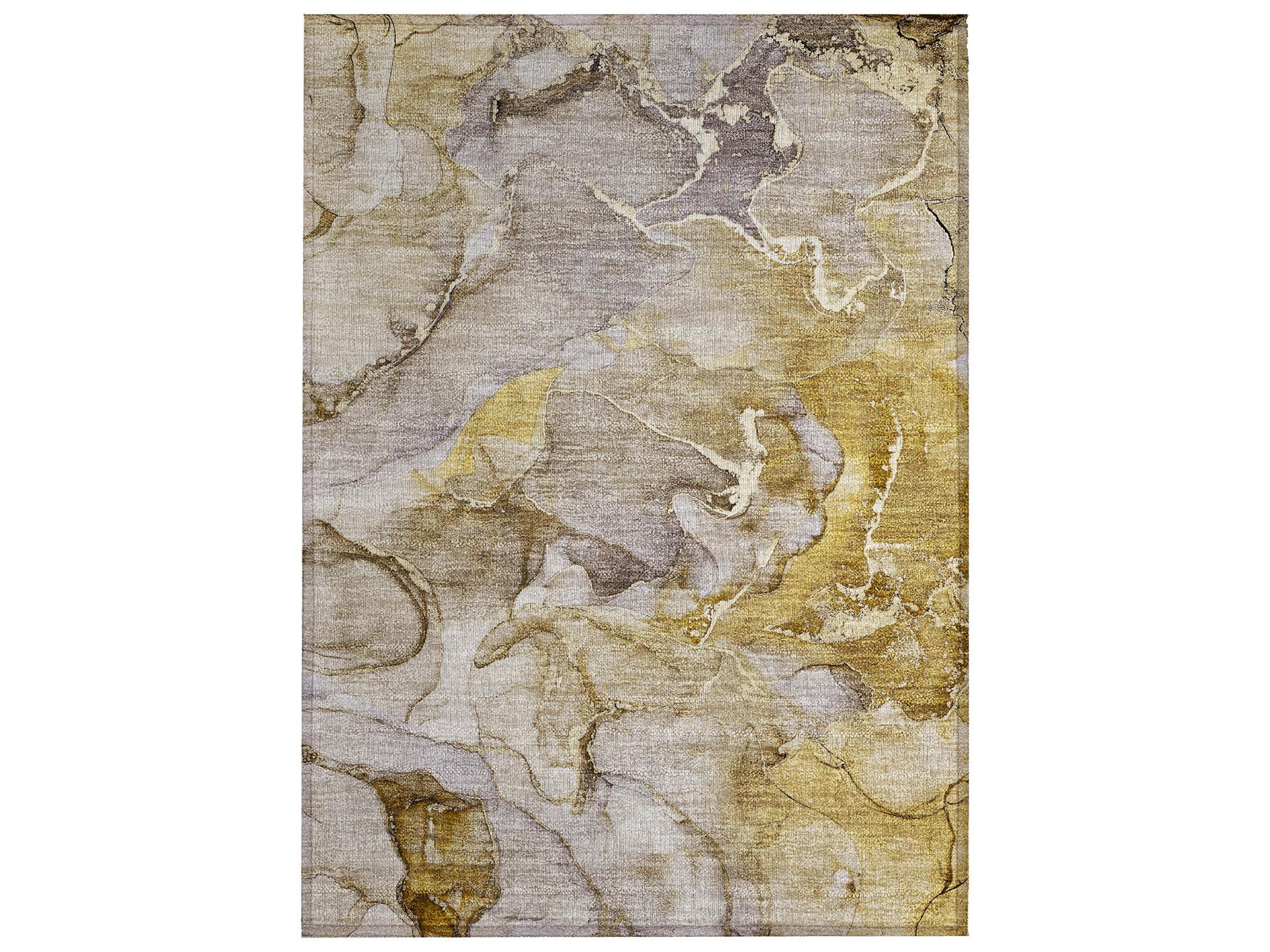 Chantille Rectangular Area Rug with Transitional Watercolor Floral Design