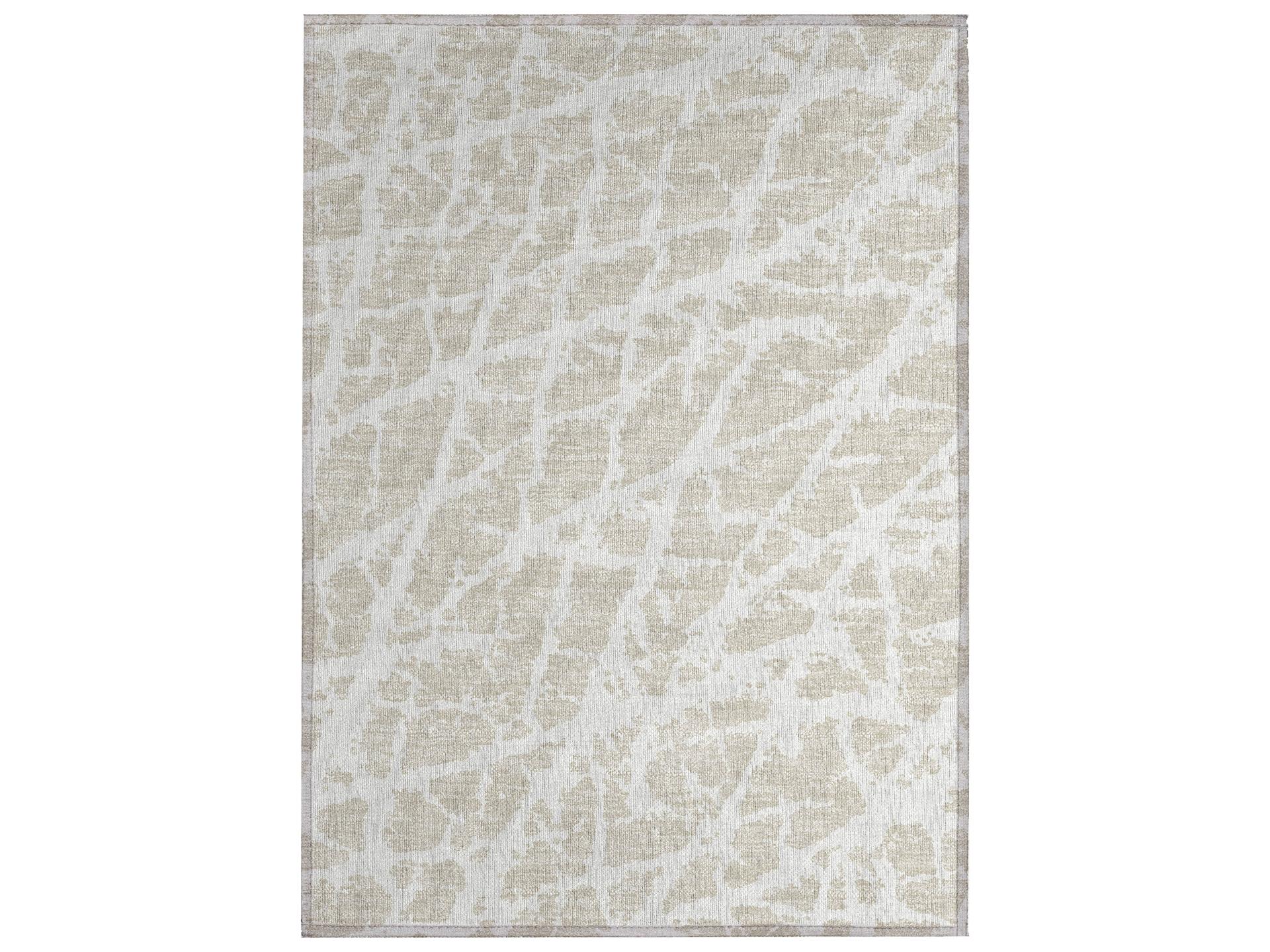 Chantille Rectangular Area Rug Organic Crackle Pattern Machine Washable