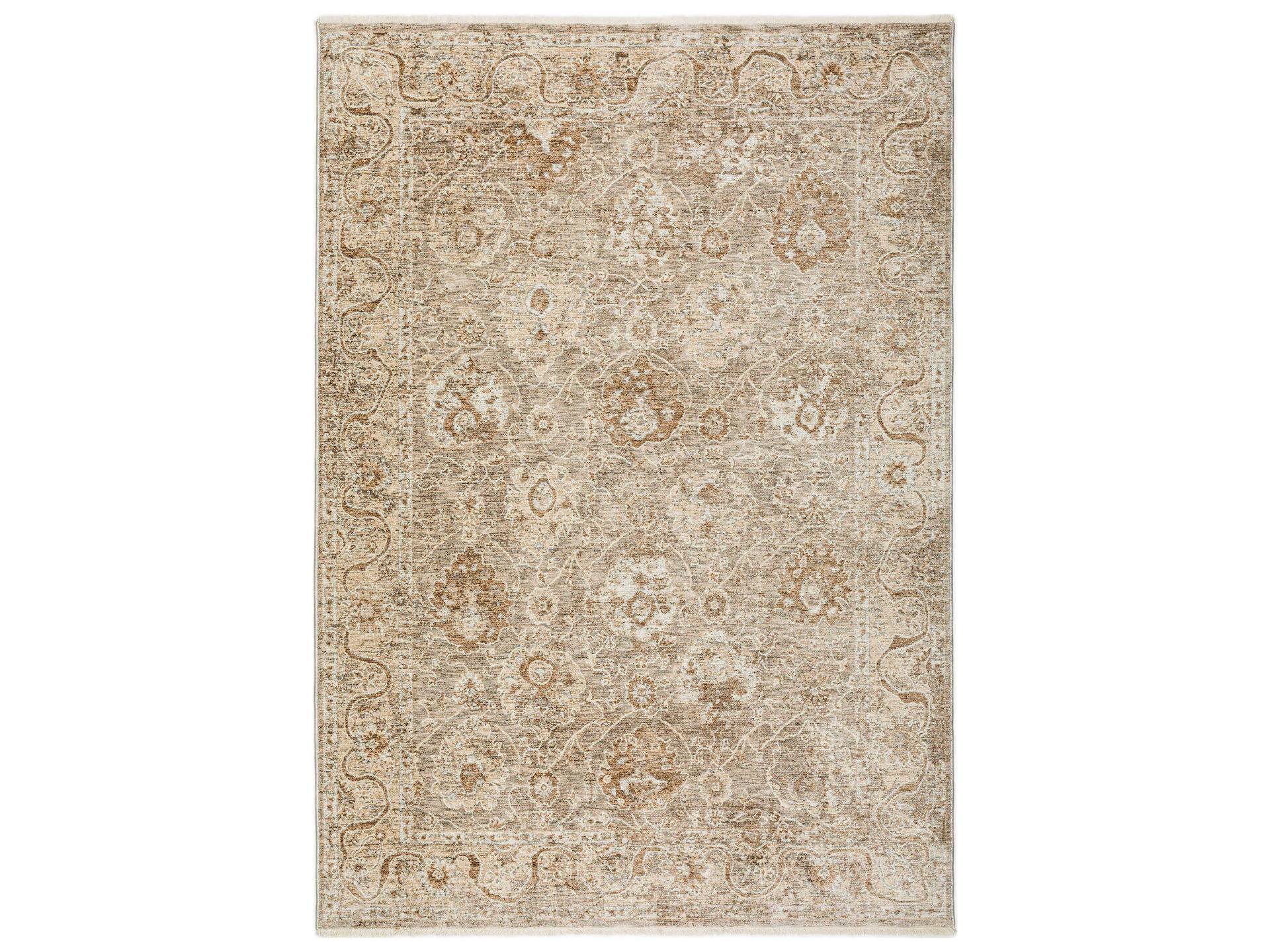 Bergama Bordered Area Rug