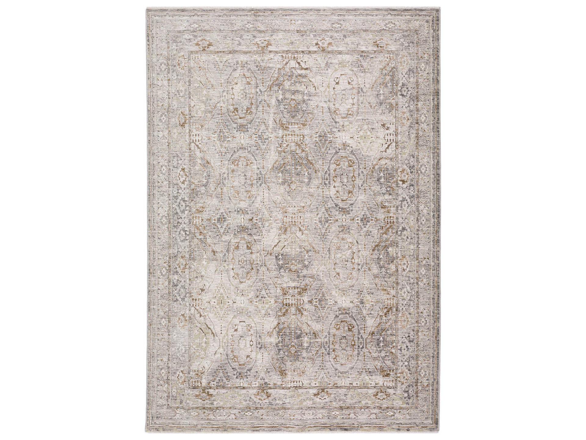 Cyprus CY6 Grey Area Rug Traditional Style