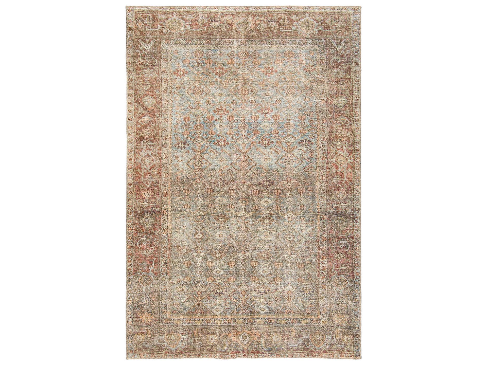 Kars Bordered Area Rug
