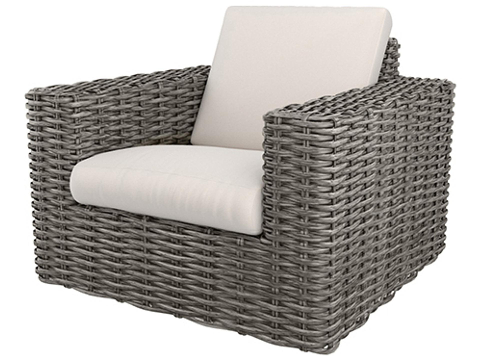 Mia Cushion Wicker Lounge Chair Eco-Friendly Outdoor Seating