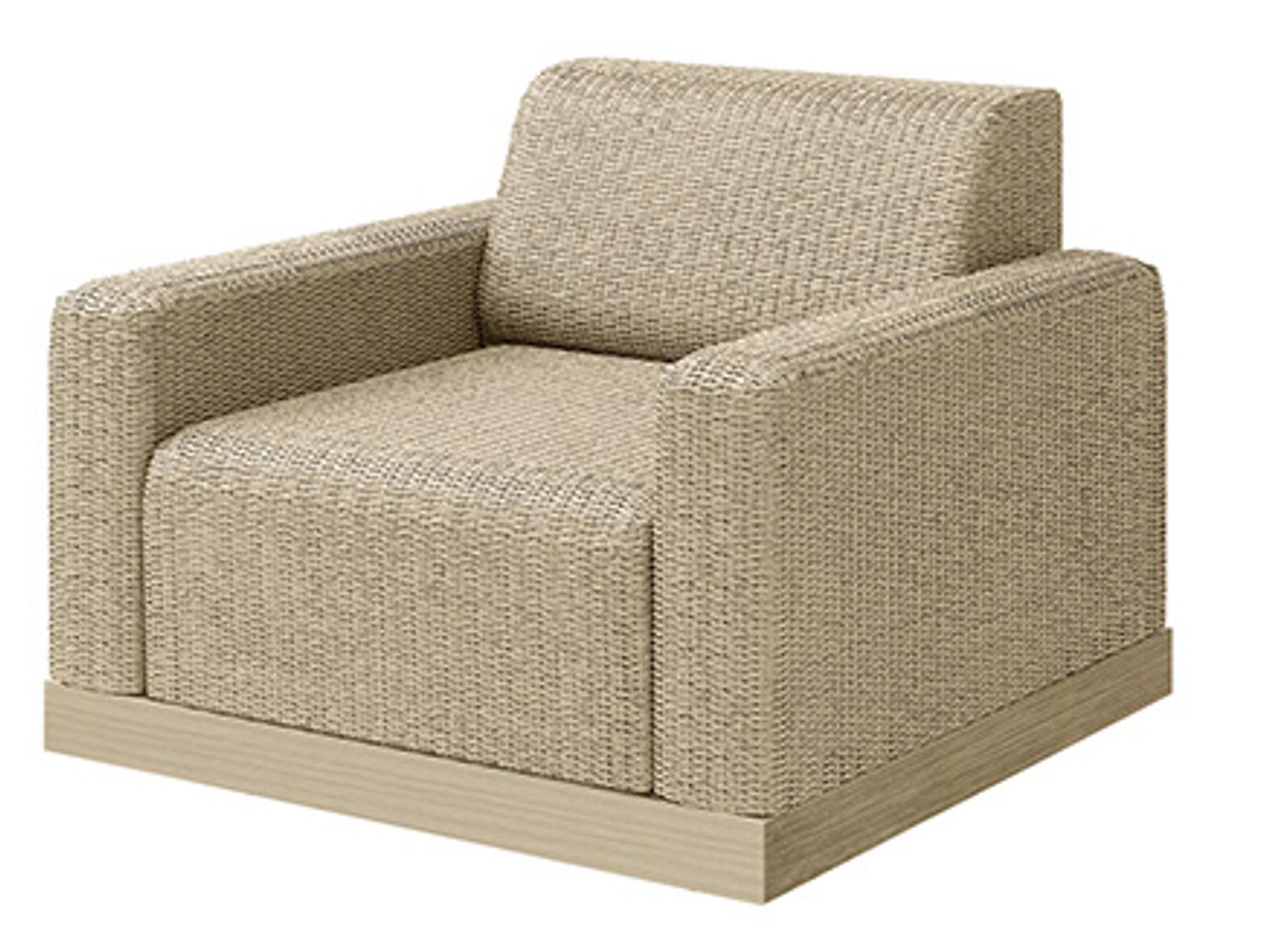 Grande Padded Swivel Club Chair Outdoor Lounge