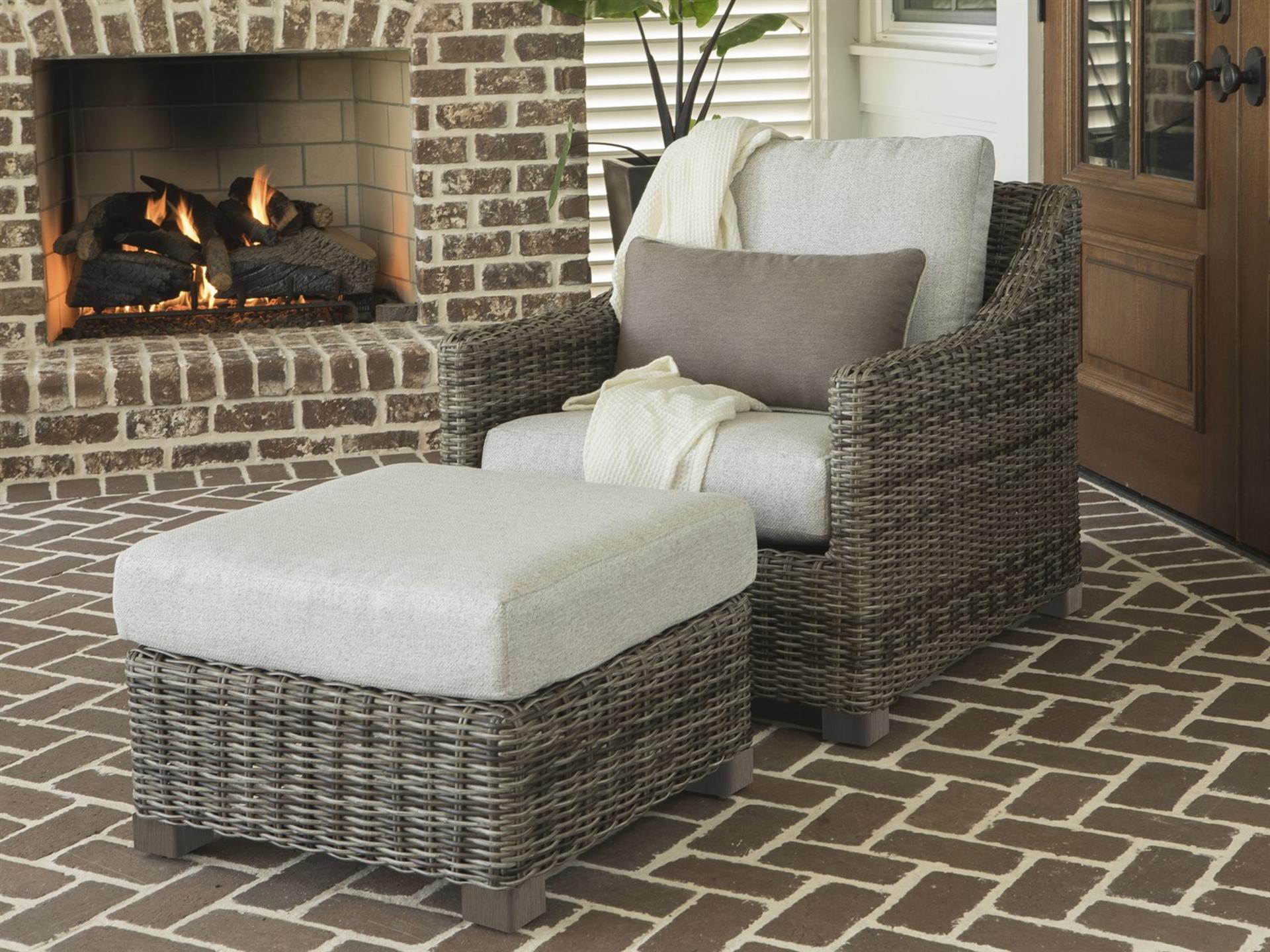 Avallon Wicker Patio Lounge Set