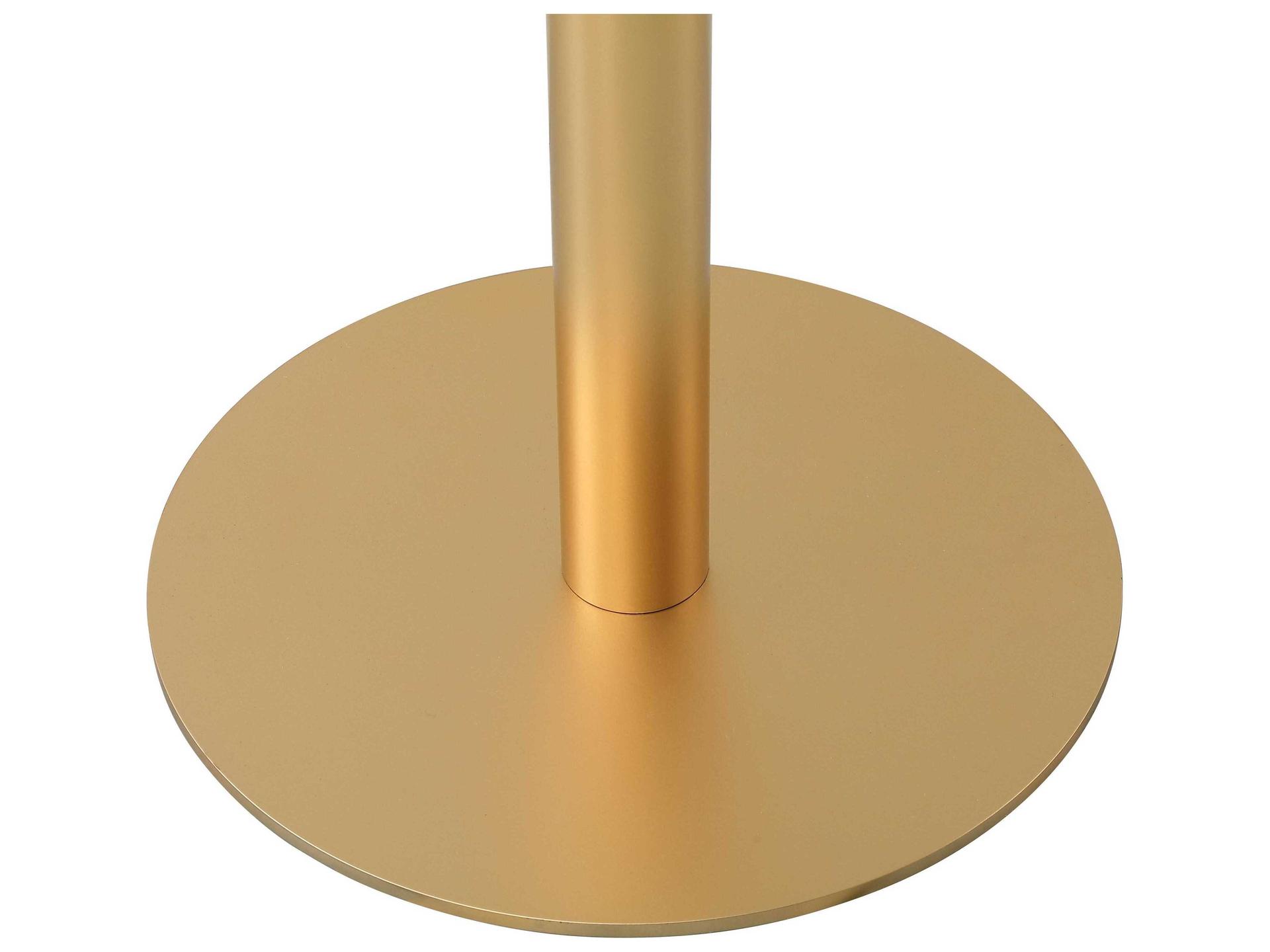 Elegant Lighting Ronan Black Gold Rectangular Faux Marble Bar Table