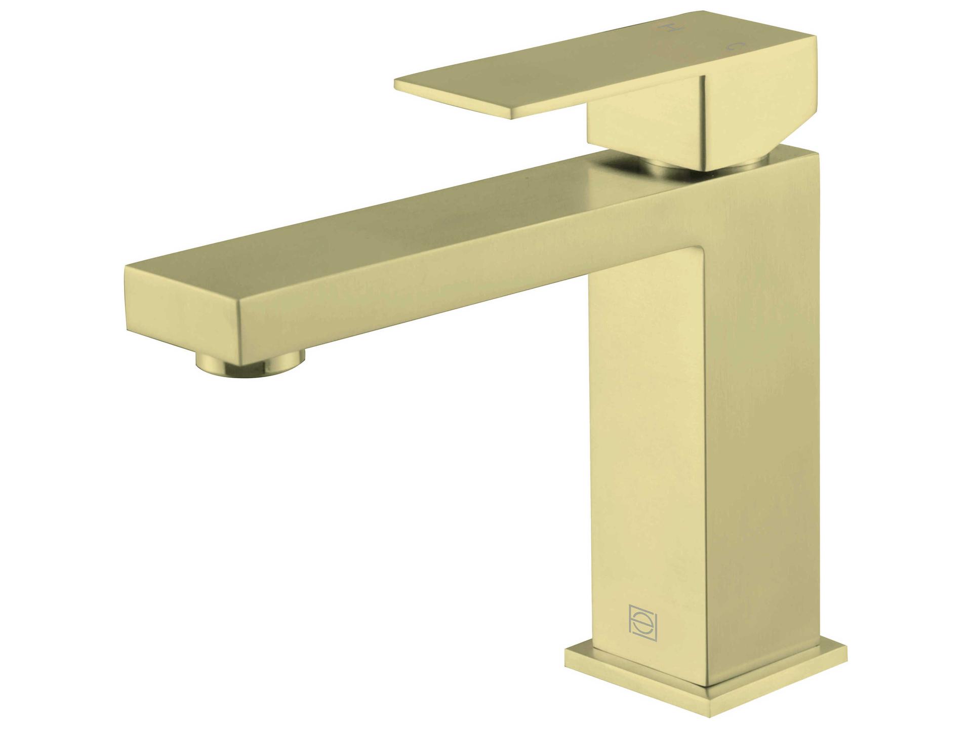 Jakob Brushed Gold Bathroom Faucet