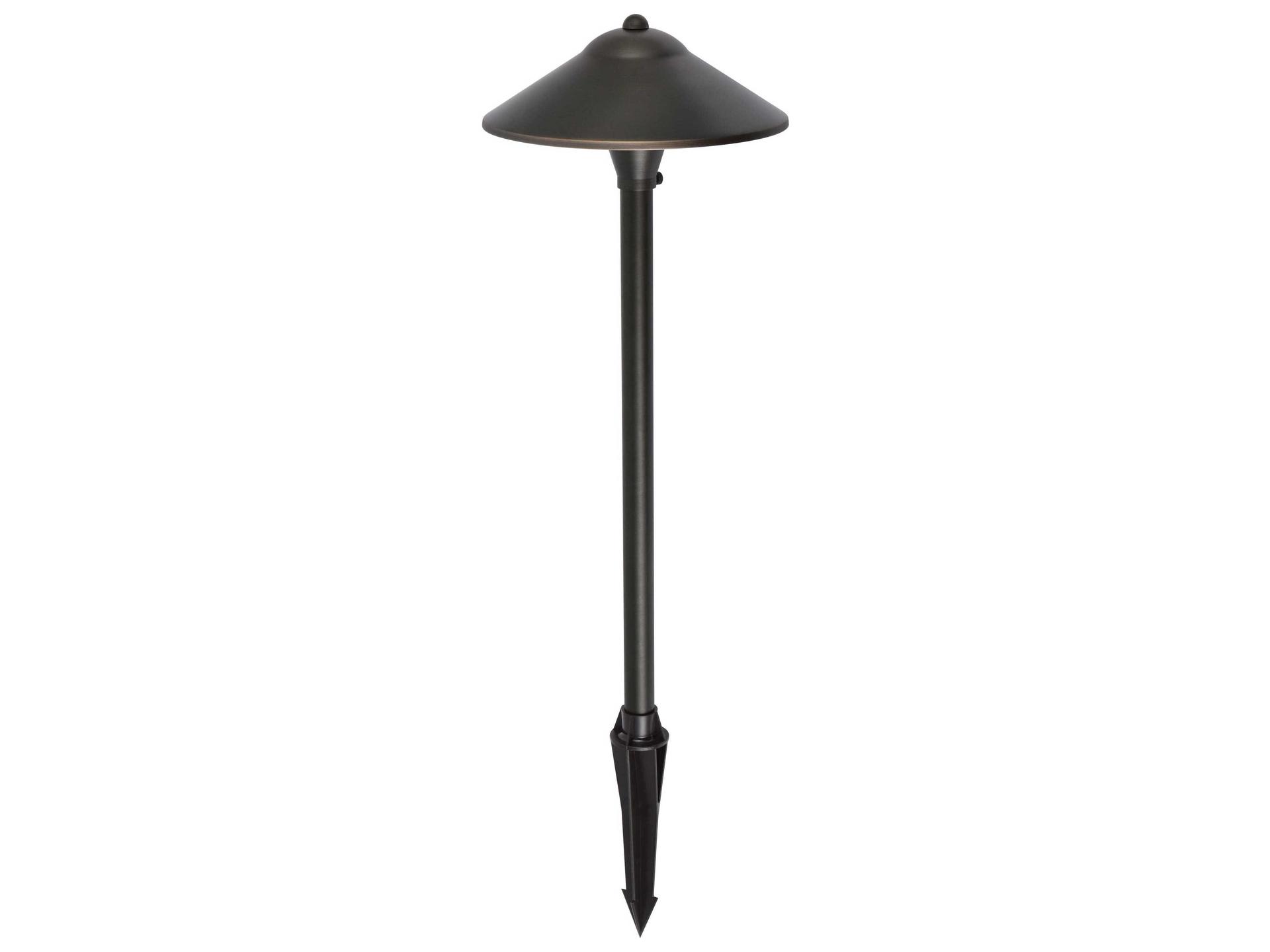 Aera Modern Outdoor Path Light in Dark Bronze