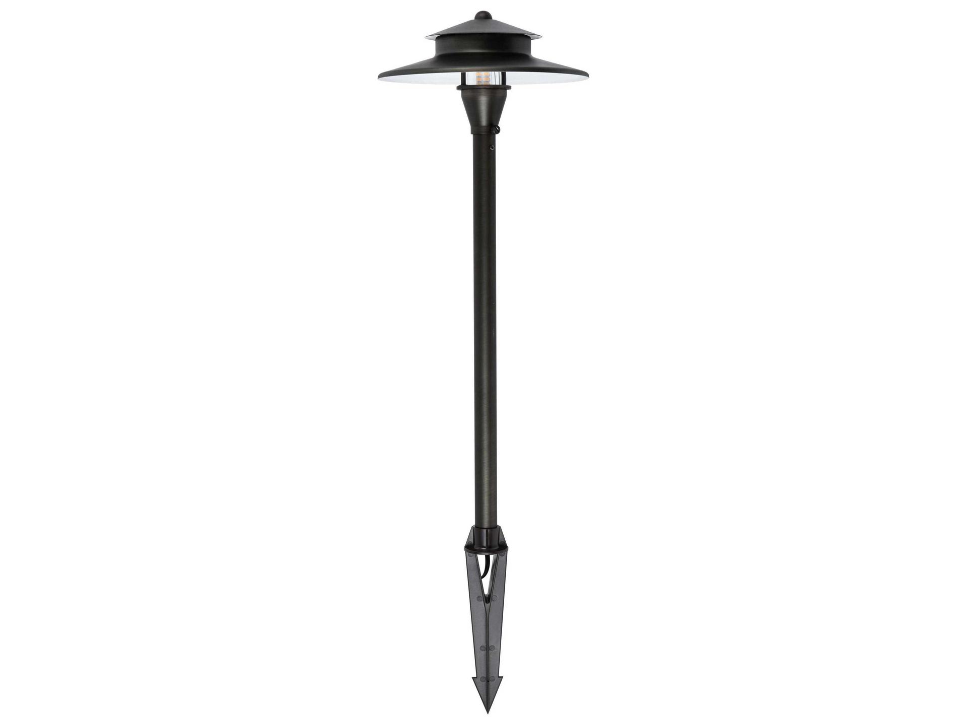 Aera Landscape Path Light in Dark Bronze Finish