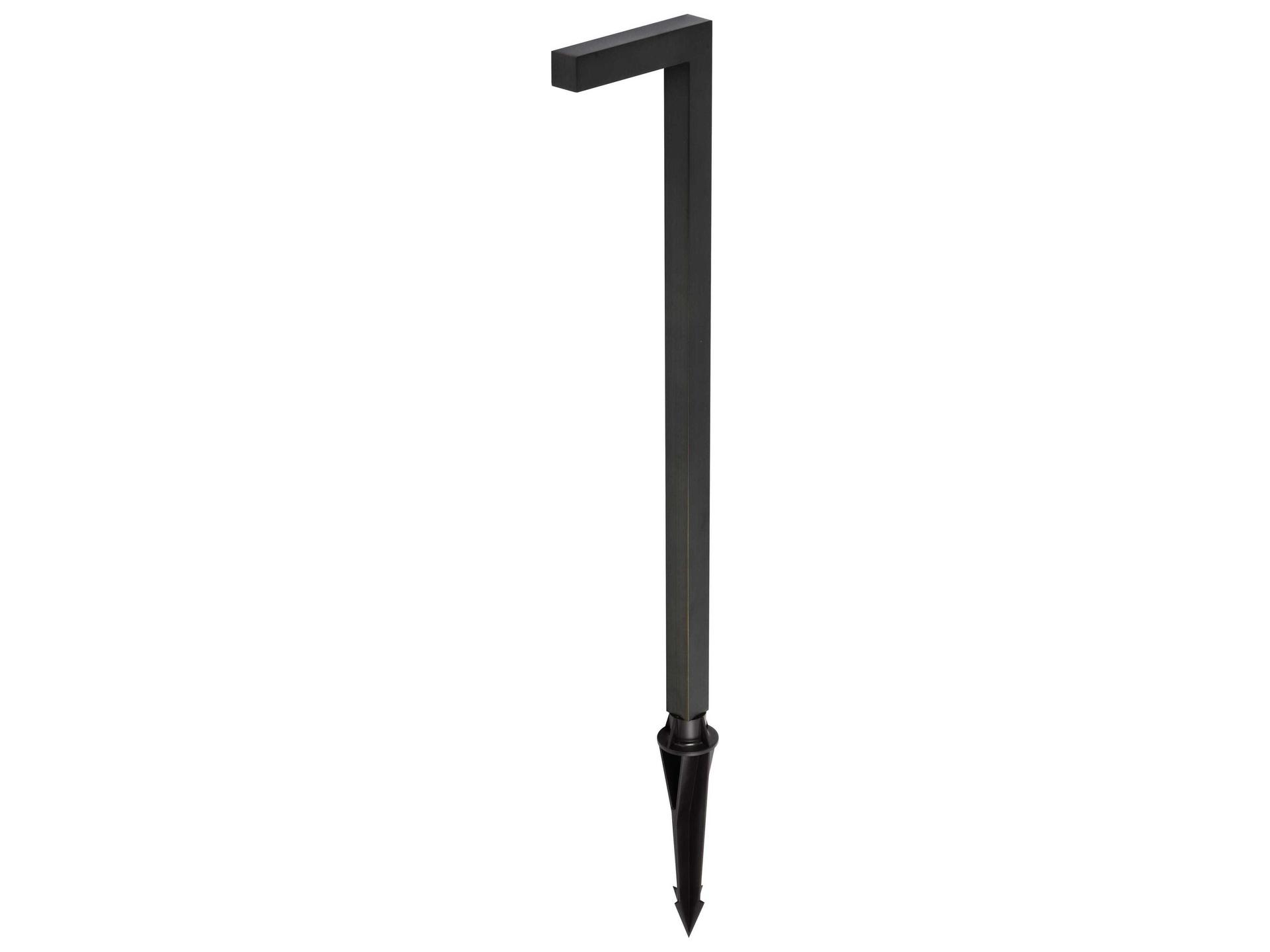 Aera Modern Outdoor Path Light in Dark Bronze