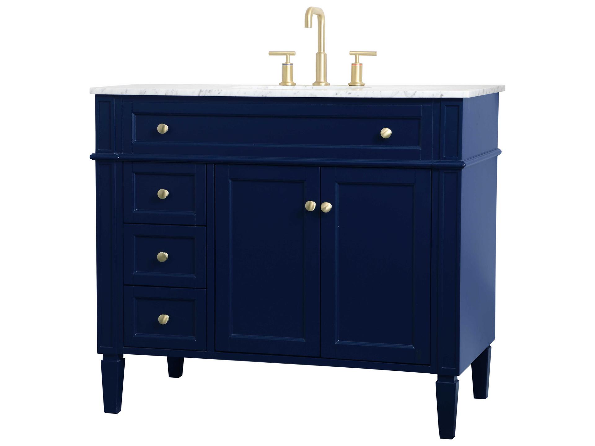 Elegant Lighting Blue 40" Vanity