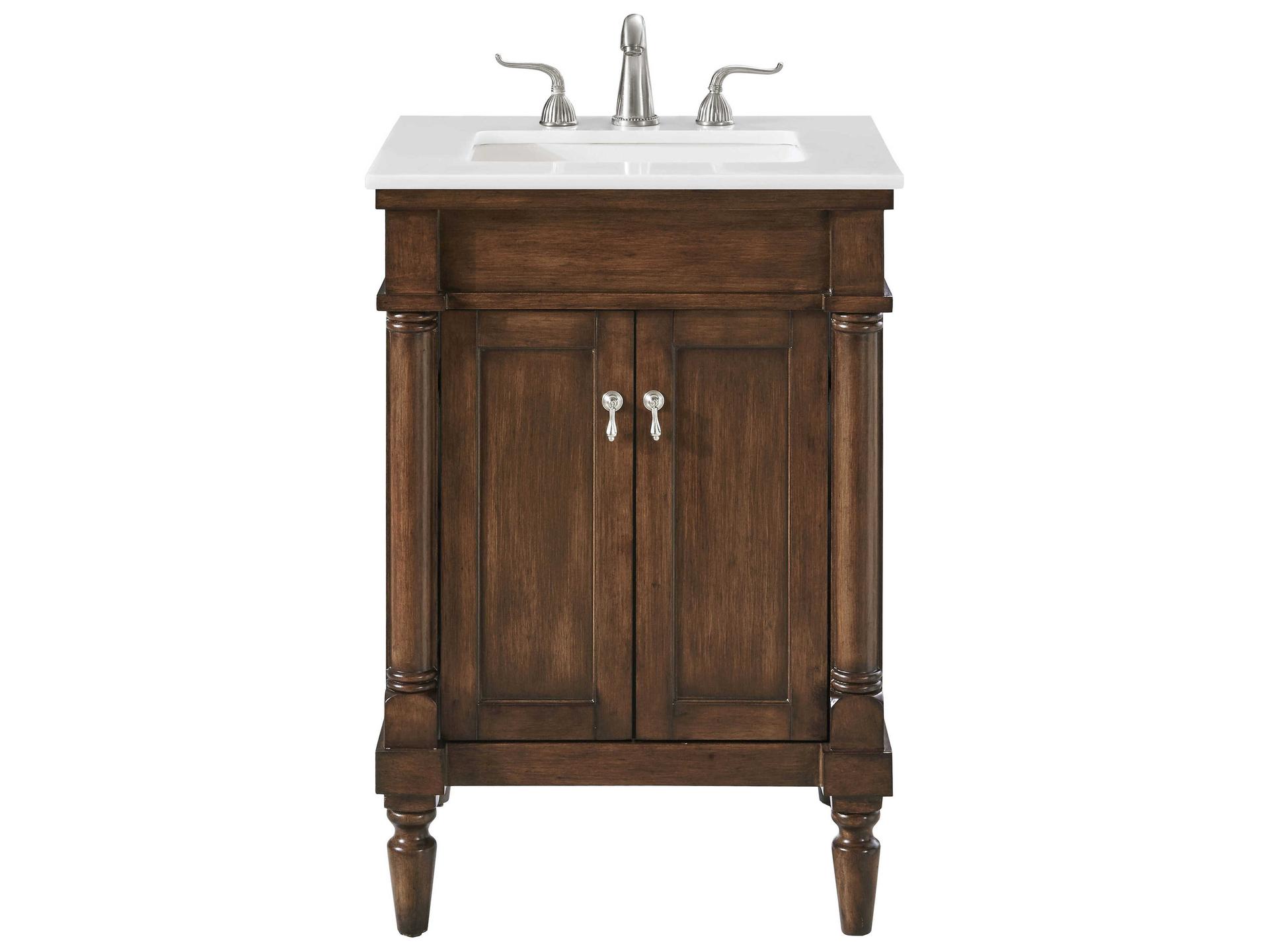 Elegant Lighting Lexington Walnut 24" Vanity