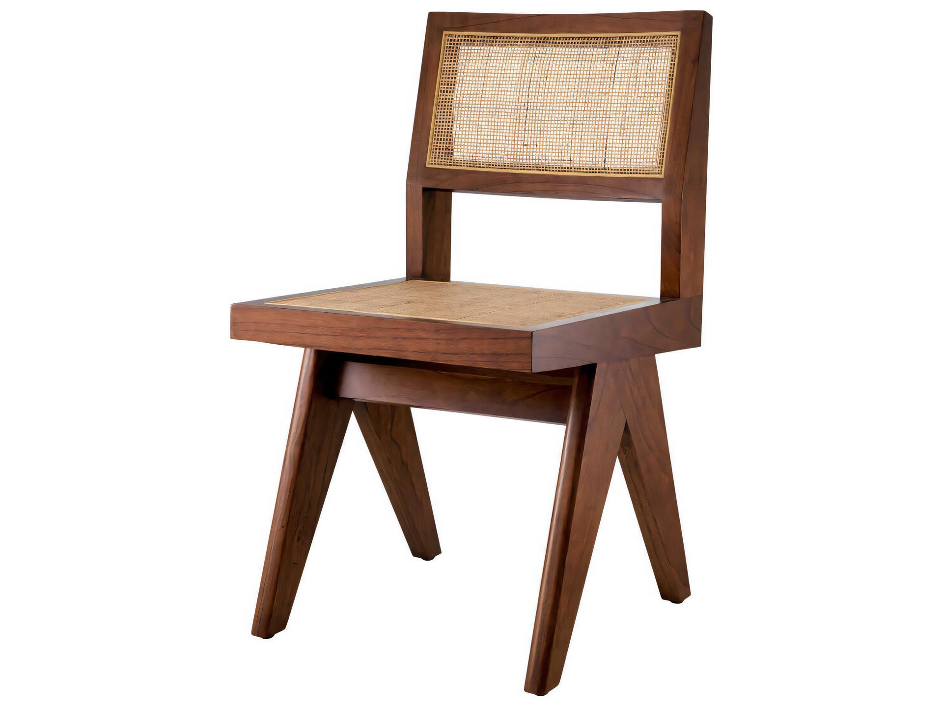 Niclas Dining Chair Classic Brown Mid-Century Modern