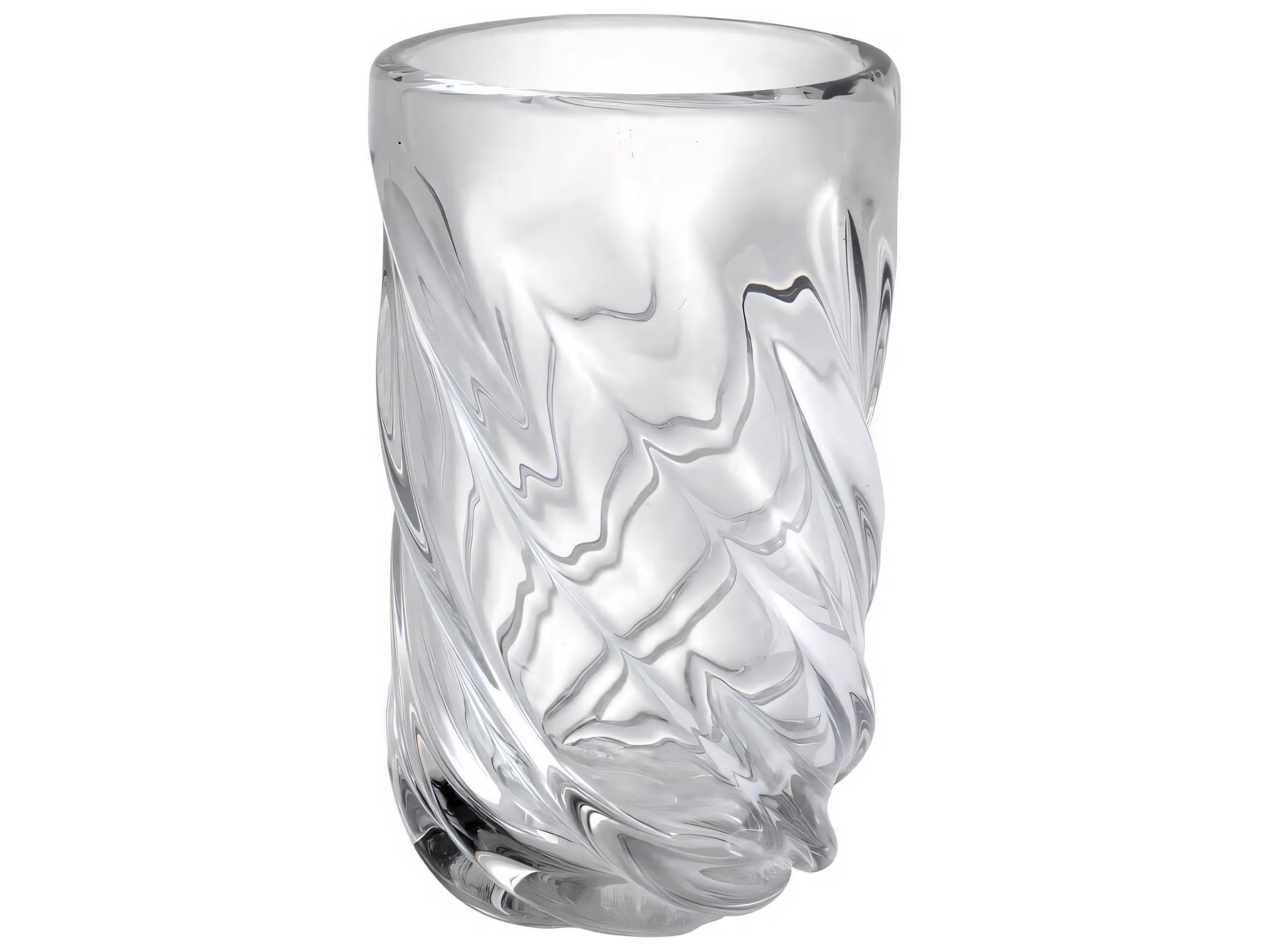 Angelito L Hand Blown Glass Vase