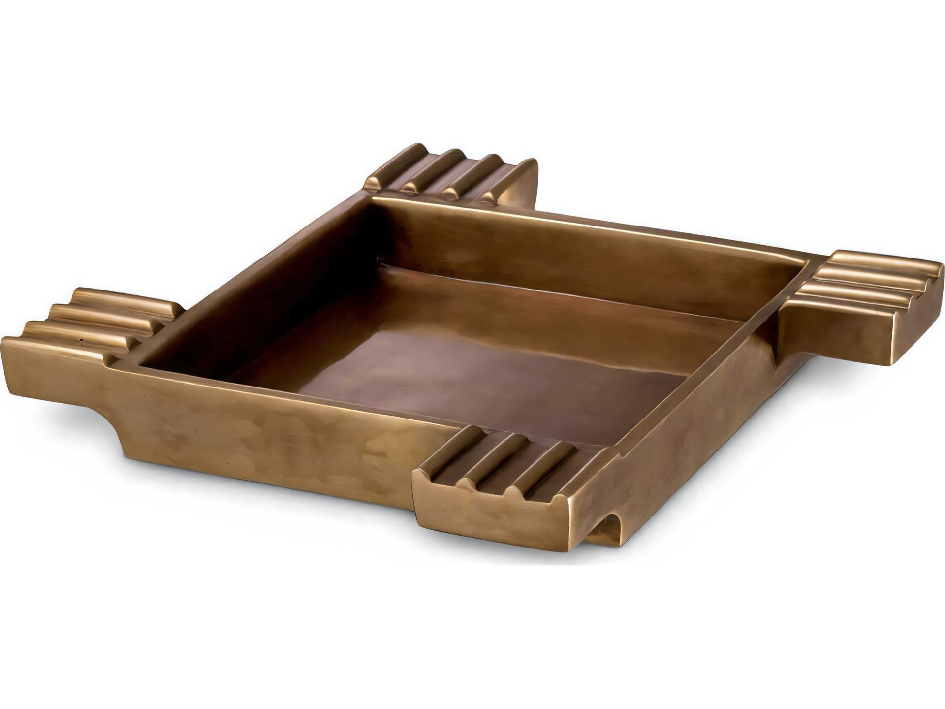 Mack Vintage Brass Ashtray