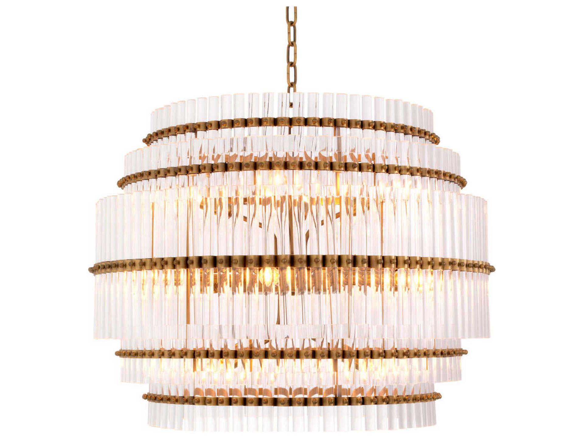 Eichholtz Scottsdale Antique Brass Chandelier