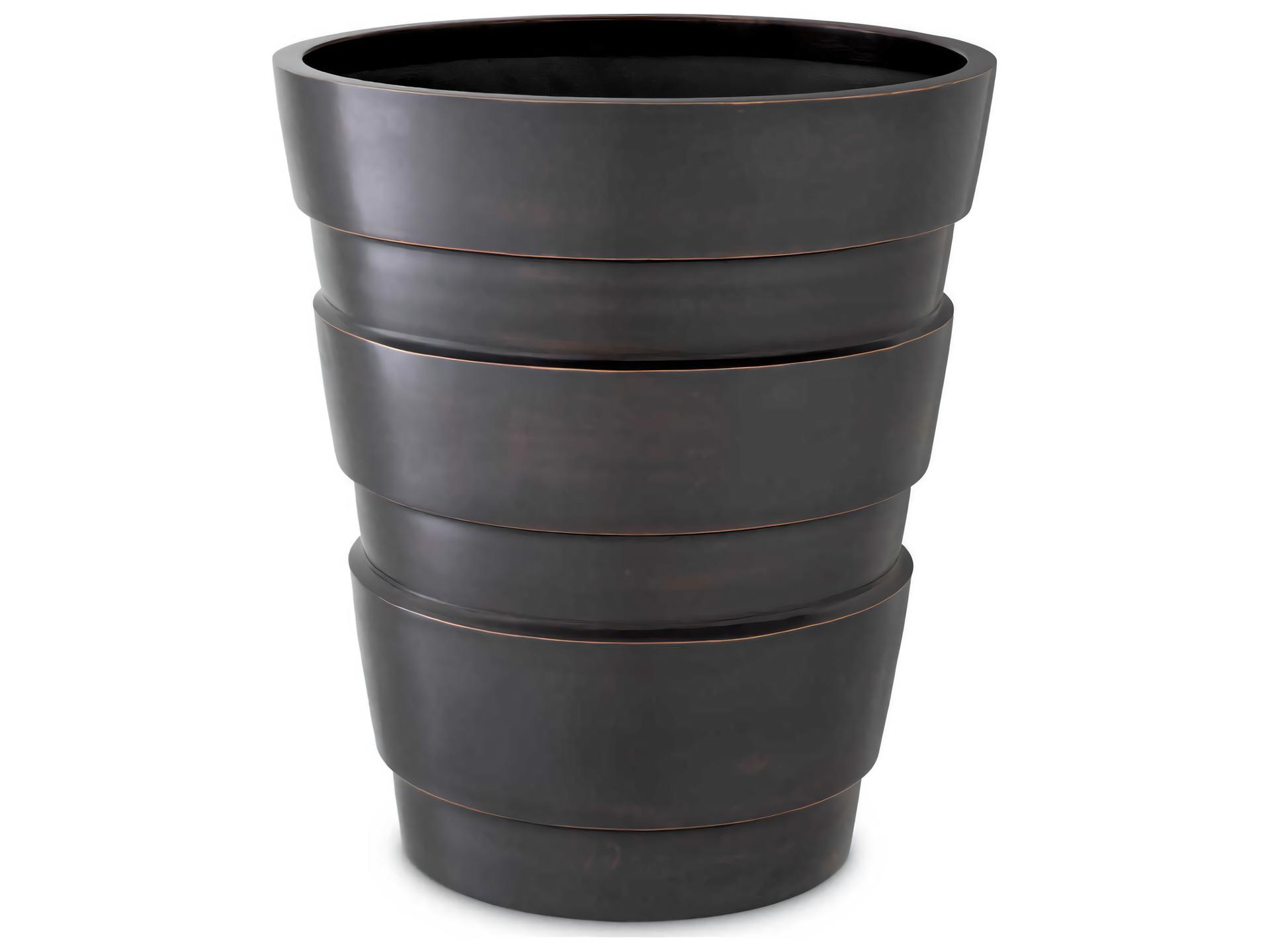 Apex Planter in Antique Bronze Finish