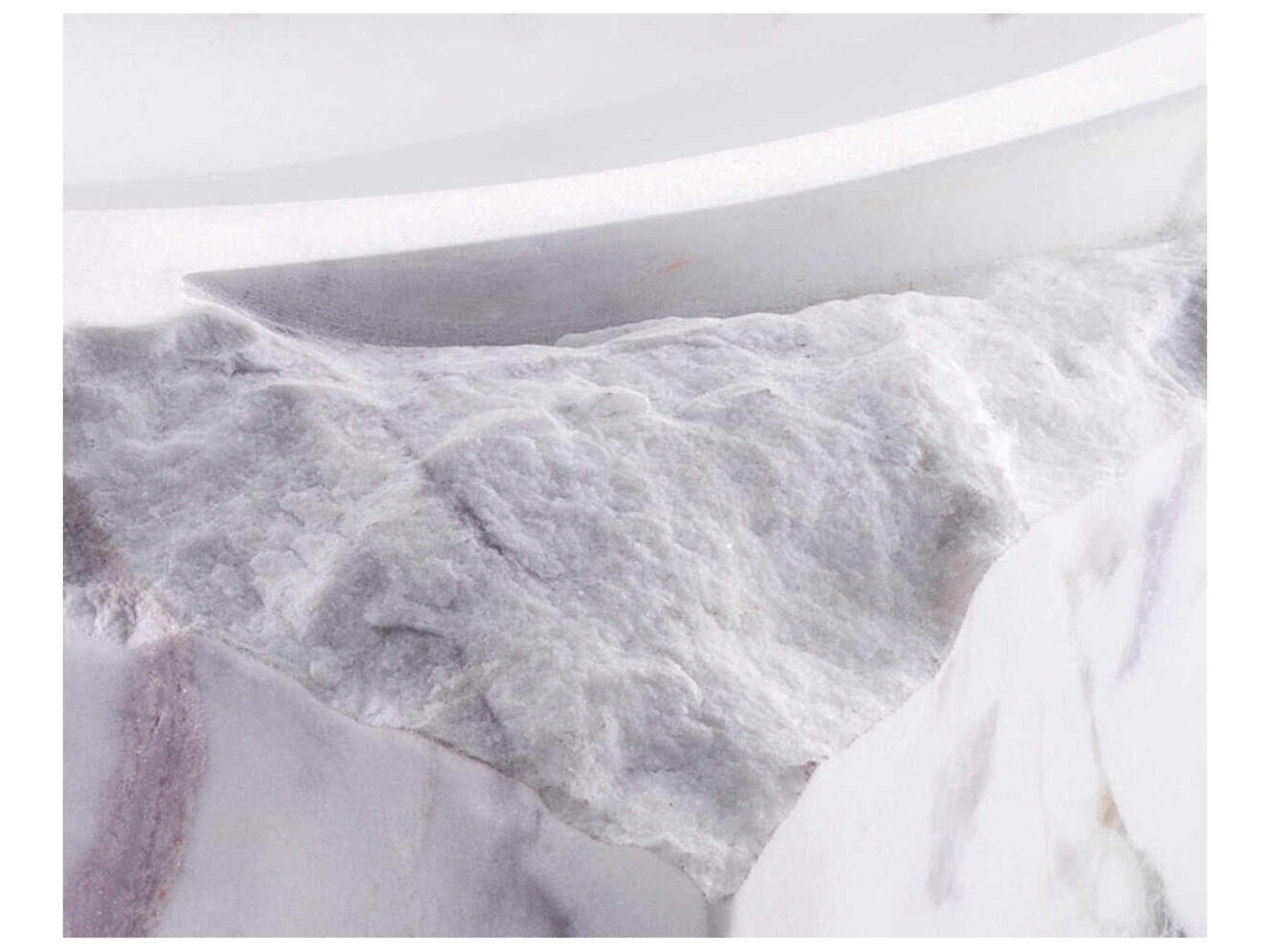 Eichholtz Montanita Honed White Marble Bowl