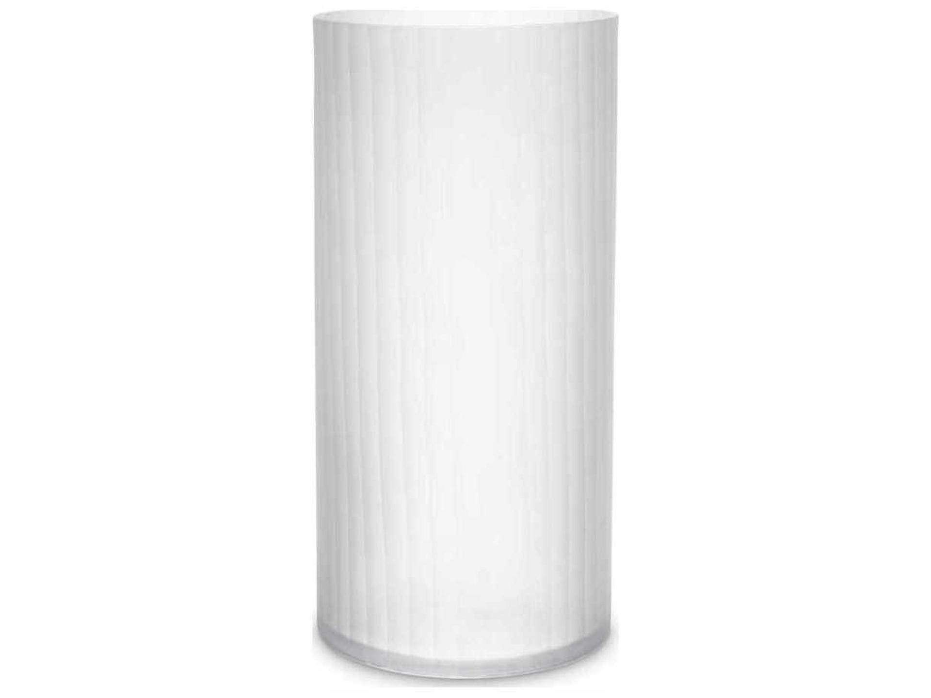 Haight S Frosted White Vase