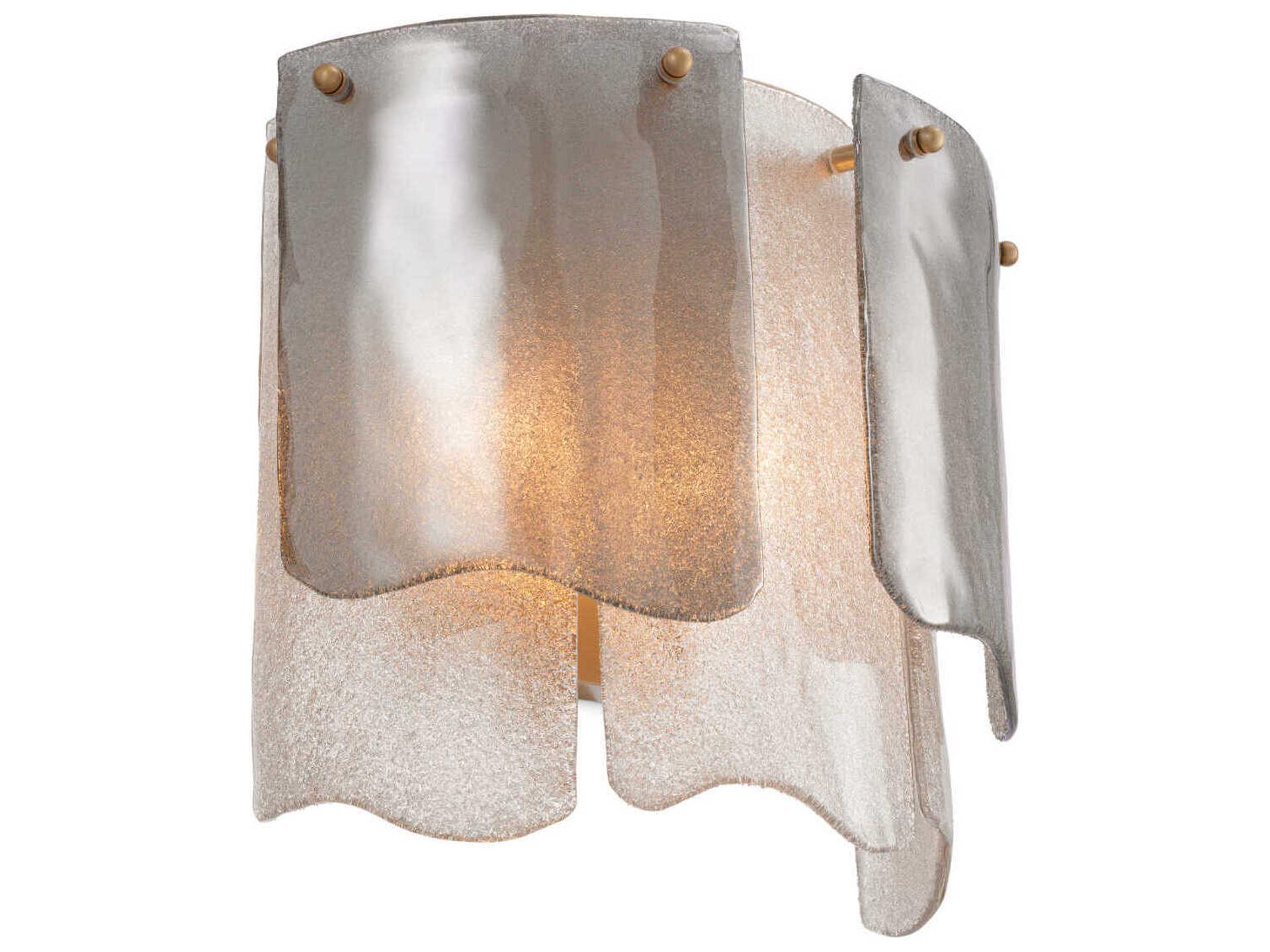 Eichholtz Asinara Smoke Glass Wall Lamp