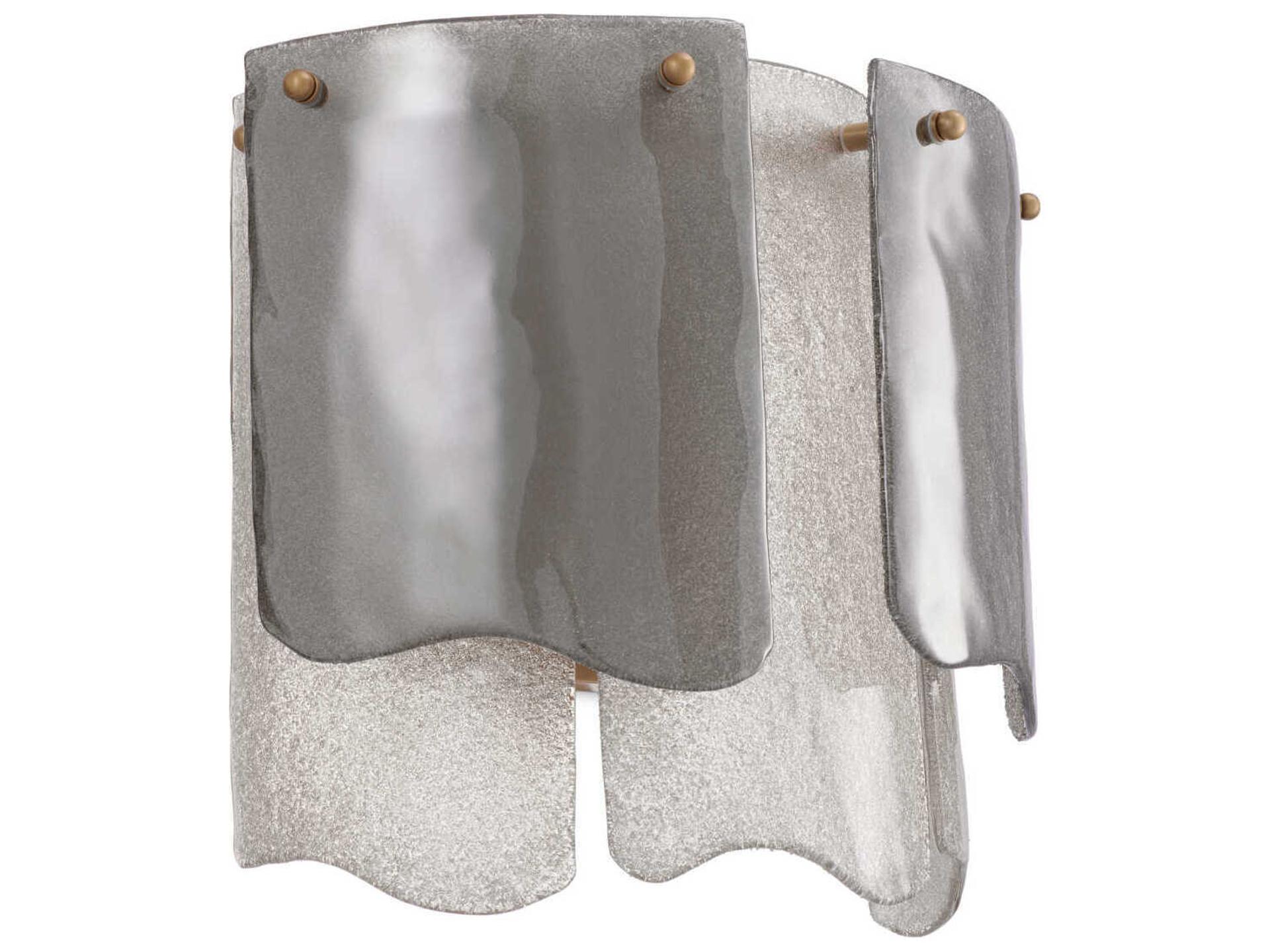 Eichholtz Asinara Smoke Glass Wall Lamp