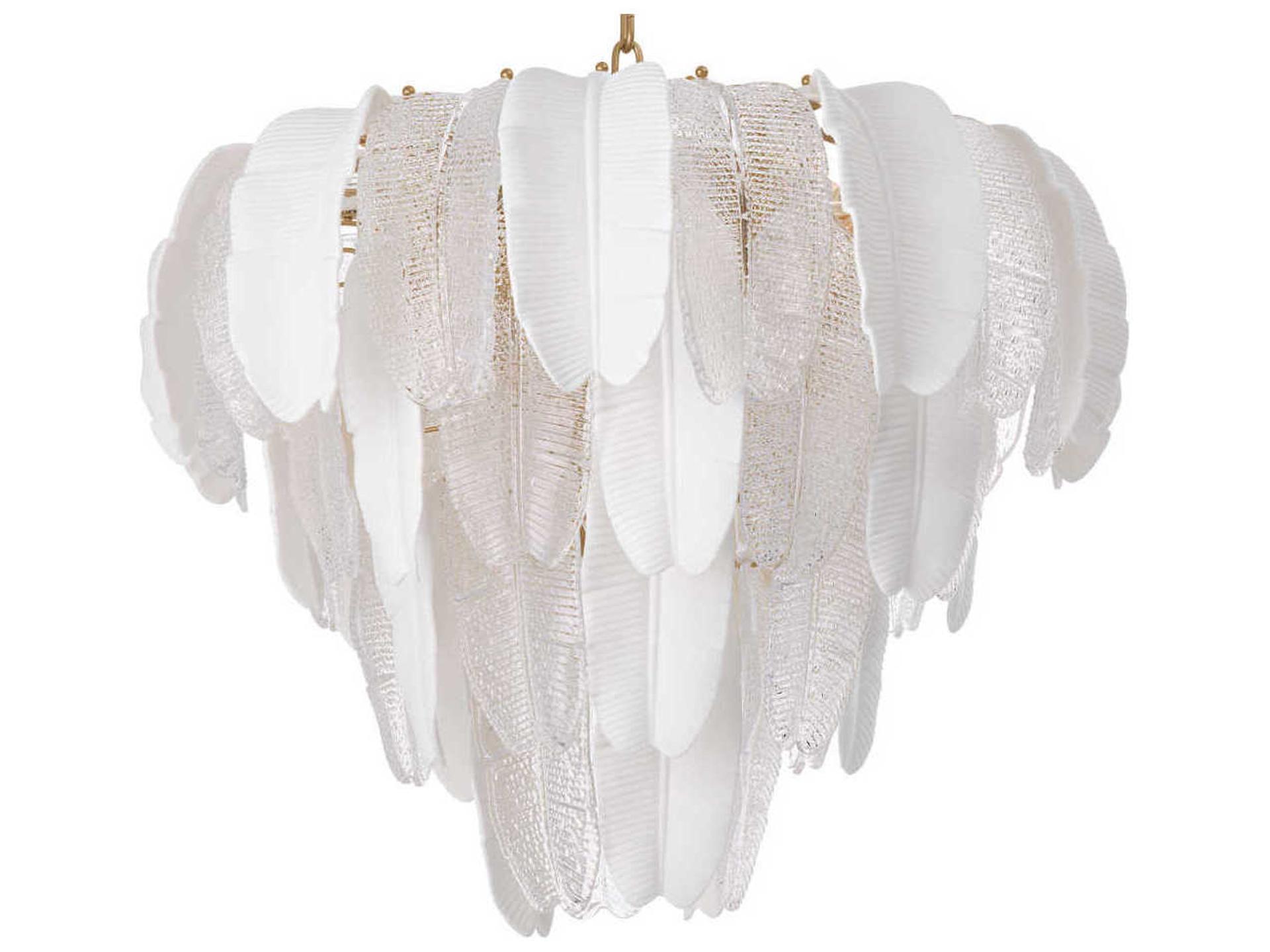 Eichholtz Saint Lucia S White Ceramic Chandelier