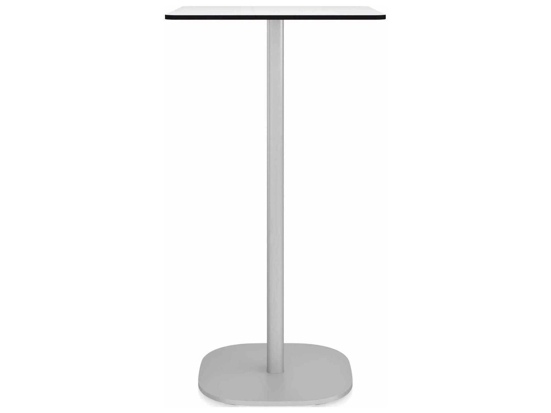 Emeco Table Flat Base By Jasper Morrison Square Bar