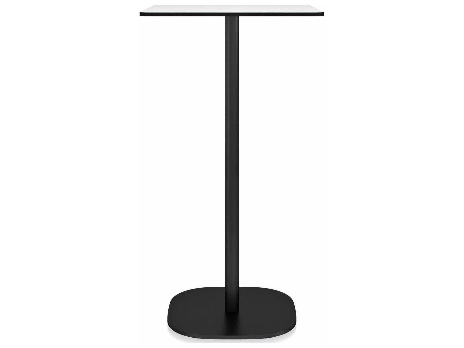 Emeco Table Flat Base By Jasper Morrison Square Bar