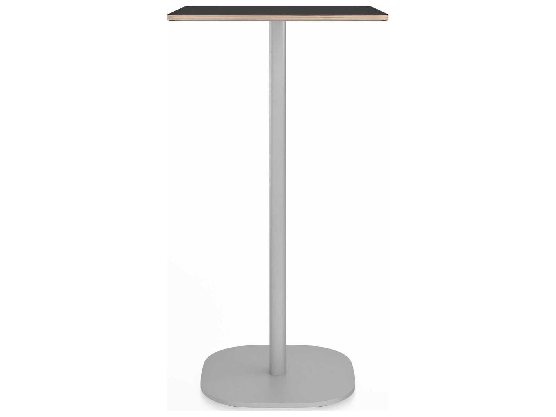 Emeco Table Flat Base By Jasper Morrison Square Bar