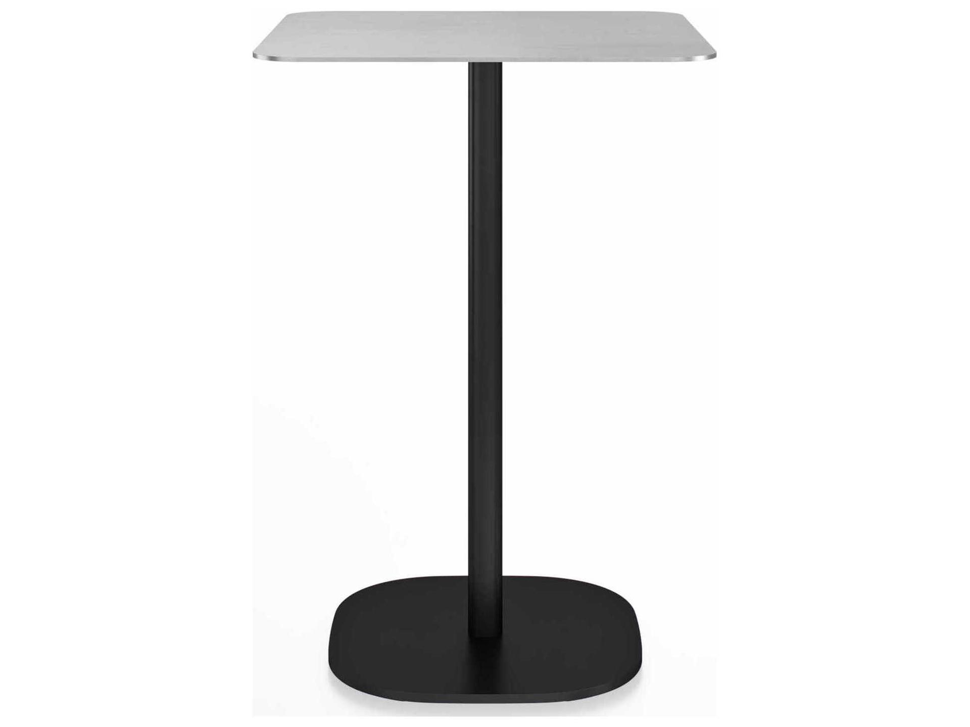 Emeco By Jasper Morrison Rectangular Patio Counter Table with Flat Base