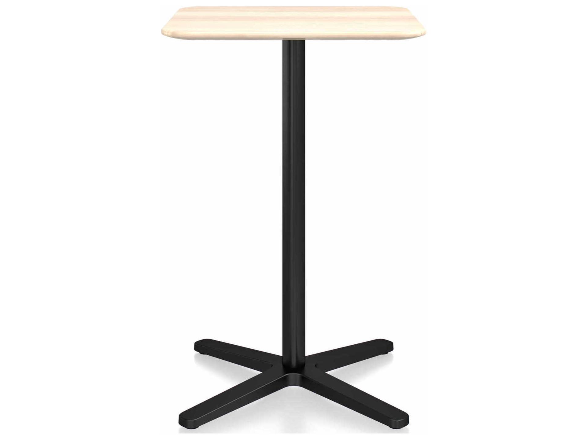 Emeco By Jasper Morrison Rectangular Outdoor Counter Table with X-Base
