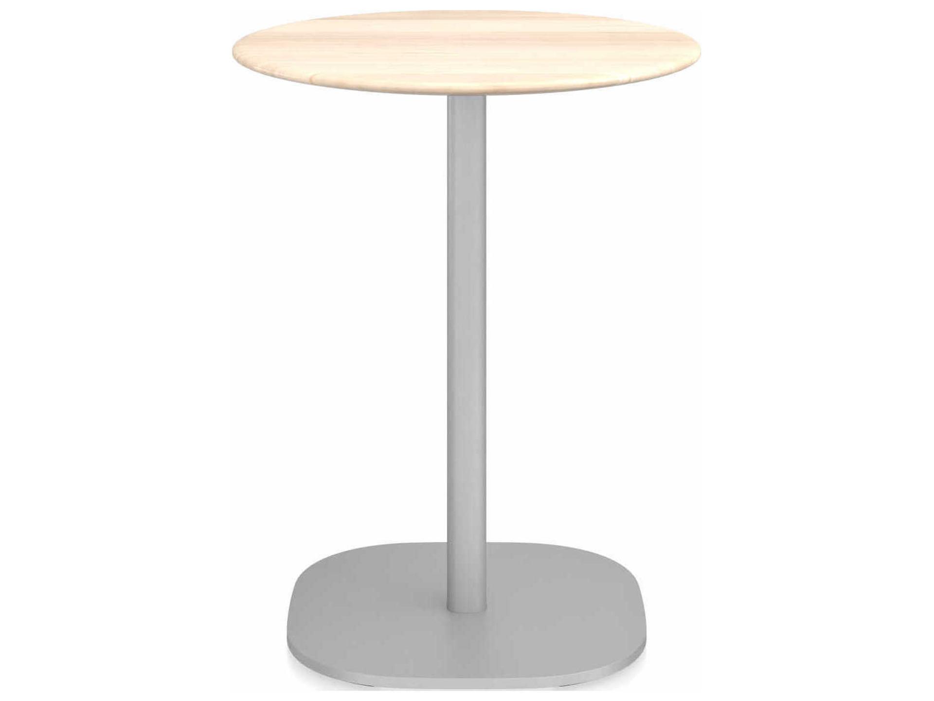 Emeco By Jasper Morrison Round Dining Table with Flat Base
