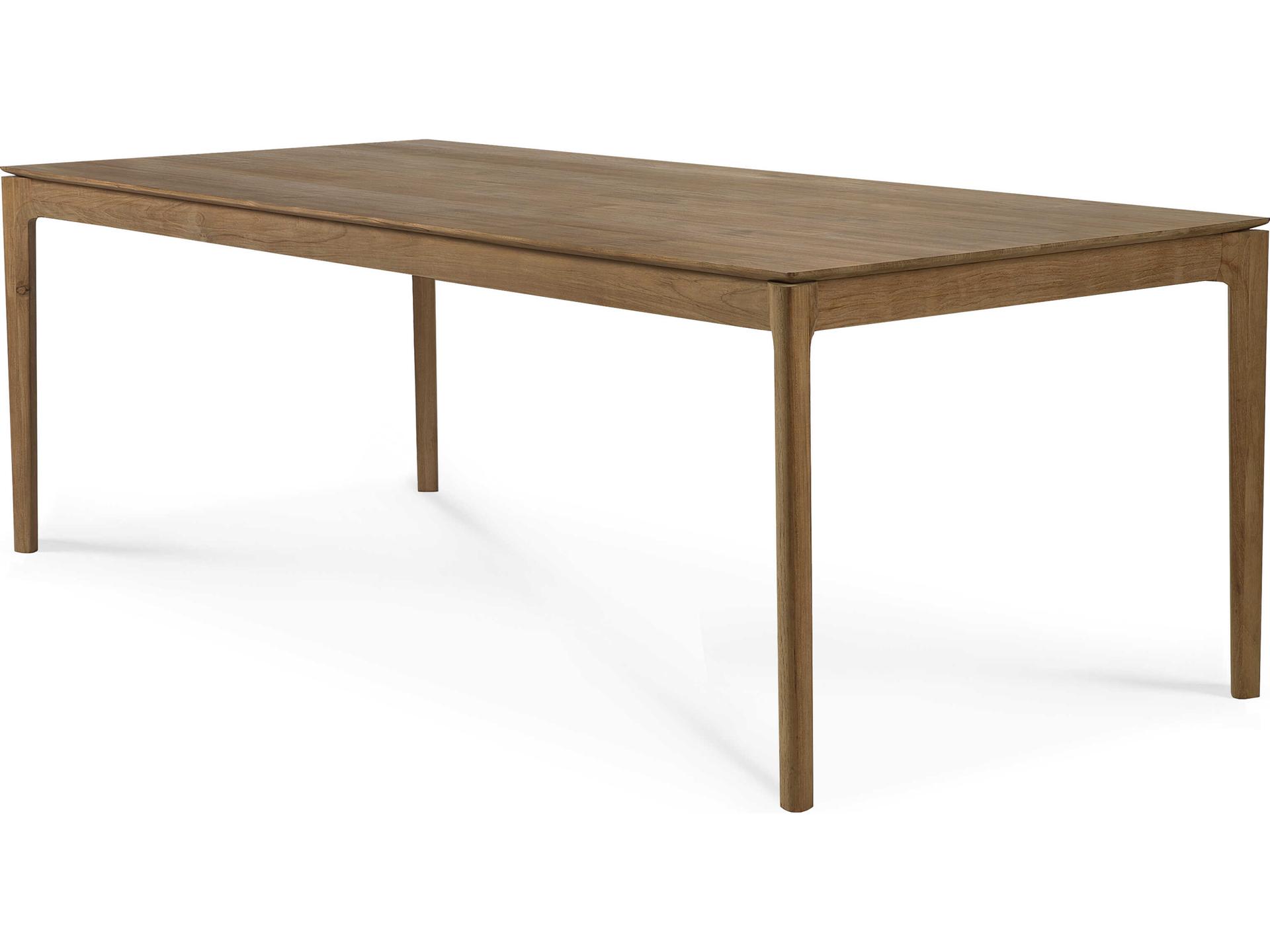 Bok Teak Dining Table Natural Solid Wood