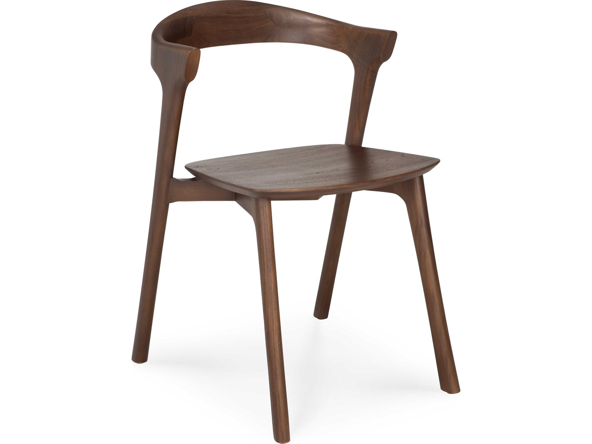 Bok Dining Chair in Brown Teak