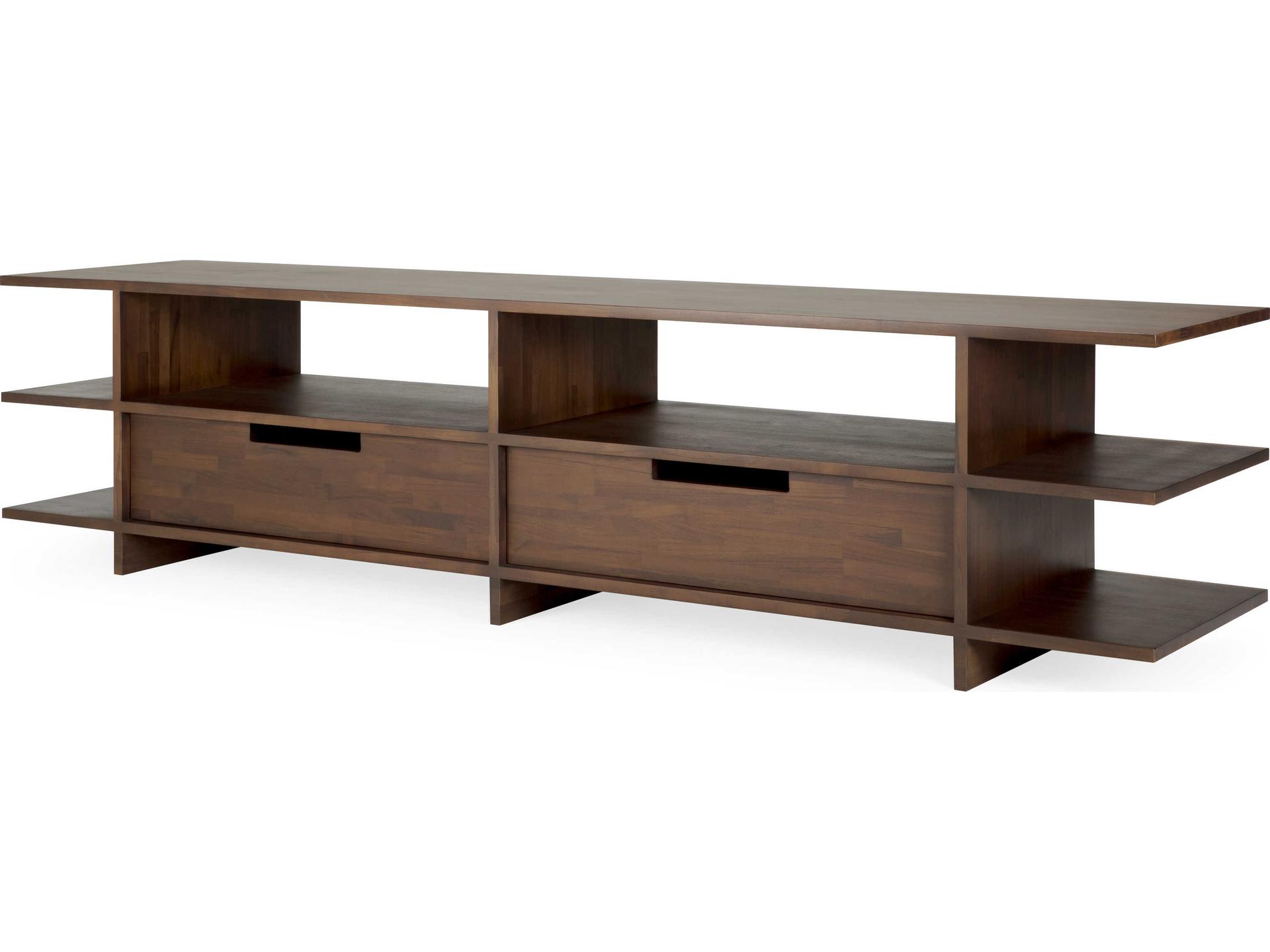 Kabuki Teak Brown Tv Cupboard